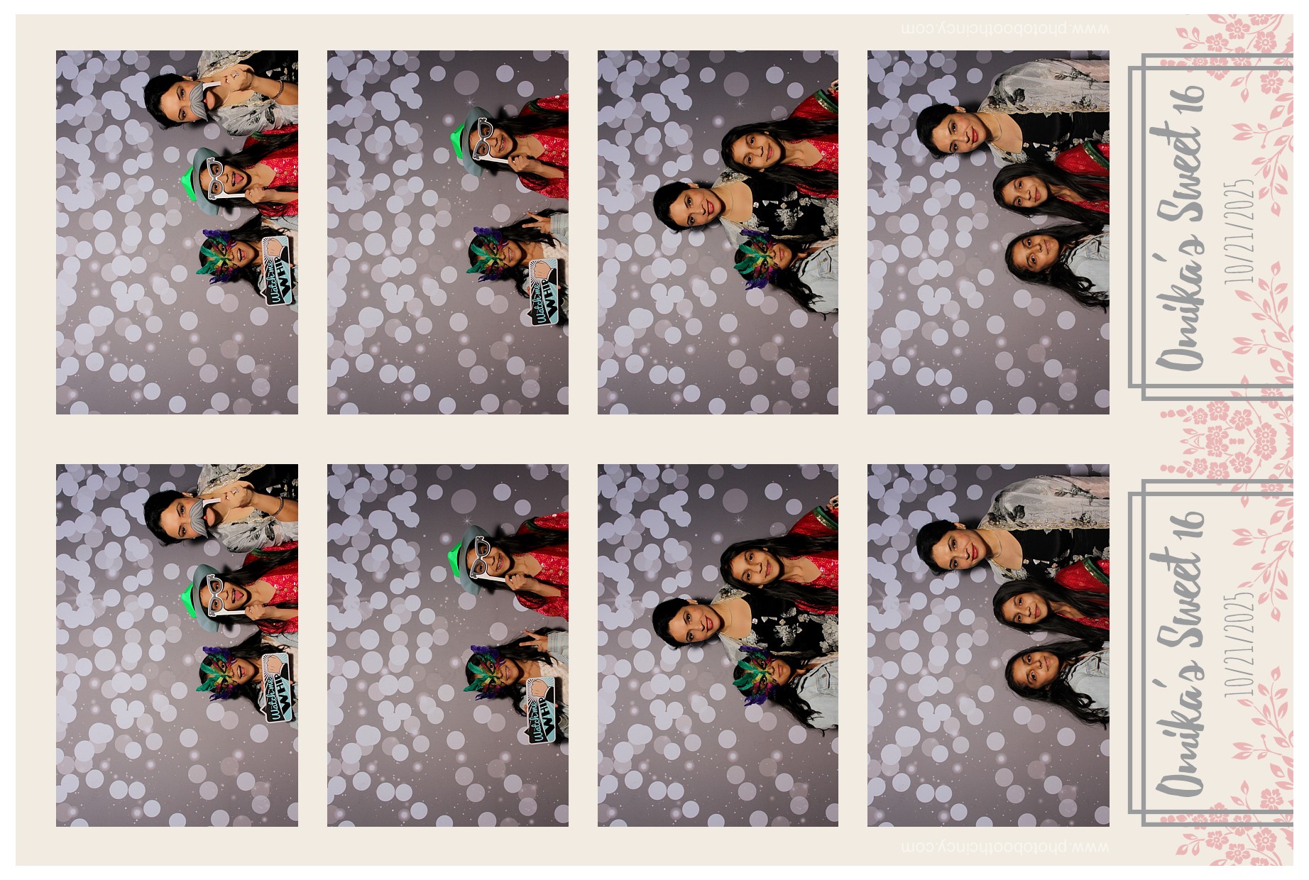 Omika's 16th Birthday | View more photos from the event at gallery.photoboothcincy.com/u/PhotoBoothCincy/Omikas-16th-Birthday