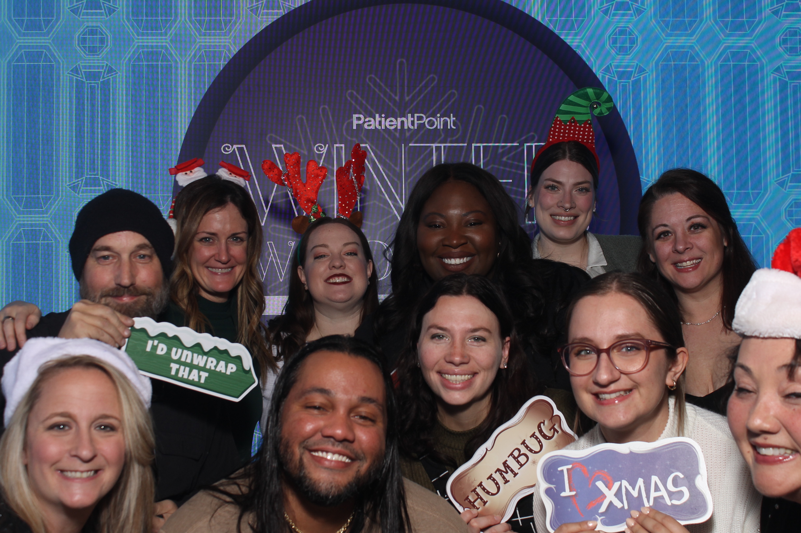 PatientPoint Holiday Party | View more photos from the event at gallery.photoboothcincy.com/u/PhotoBoothCincy/PatientPoint-Holiday-Party-0