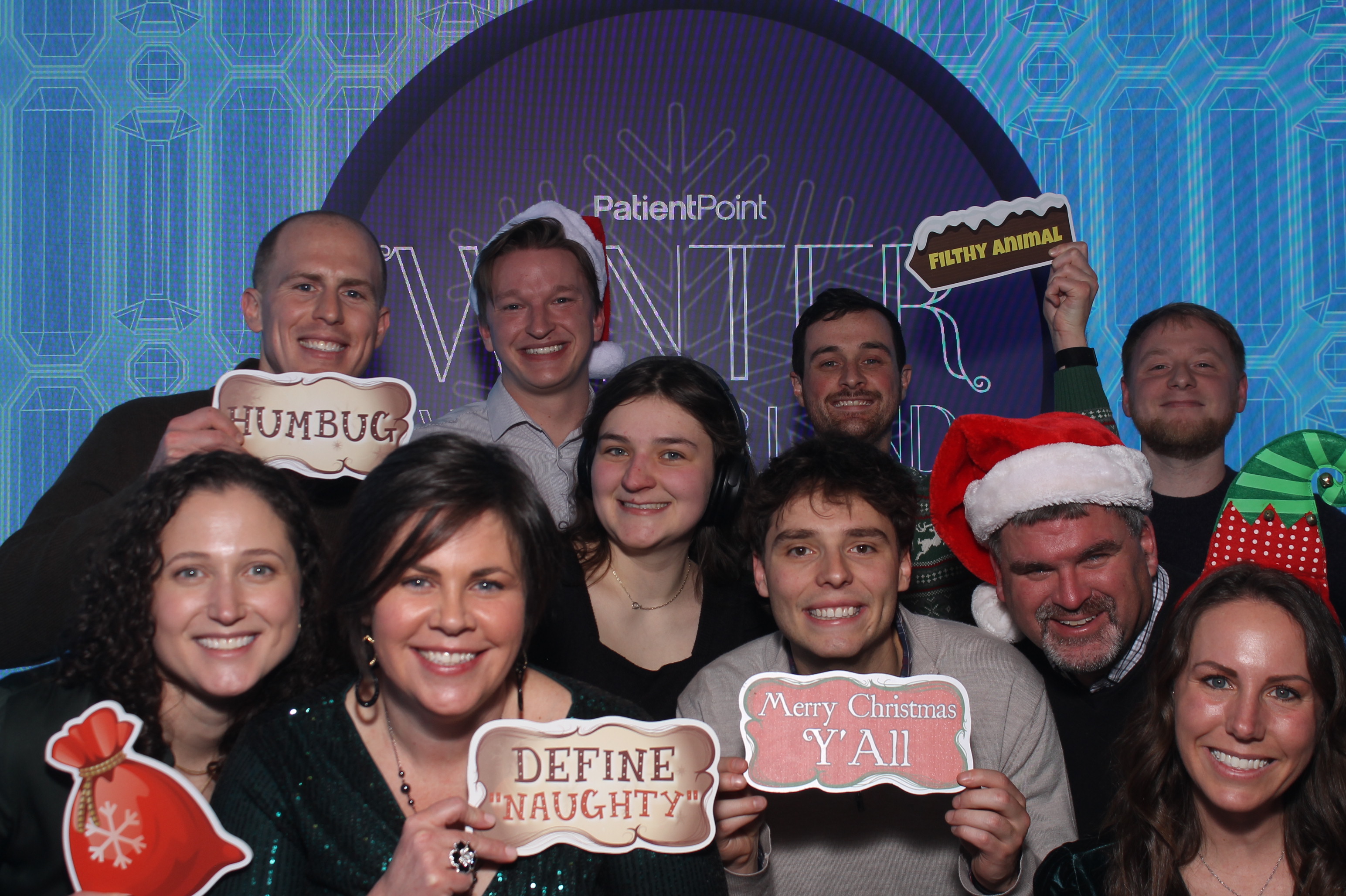 PatientPoint Holiday Party | View more photos from the event at gallery.photoboothcincy.com/u/PhotoBoothCincy/PatientPoint-Holiday-Party-0