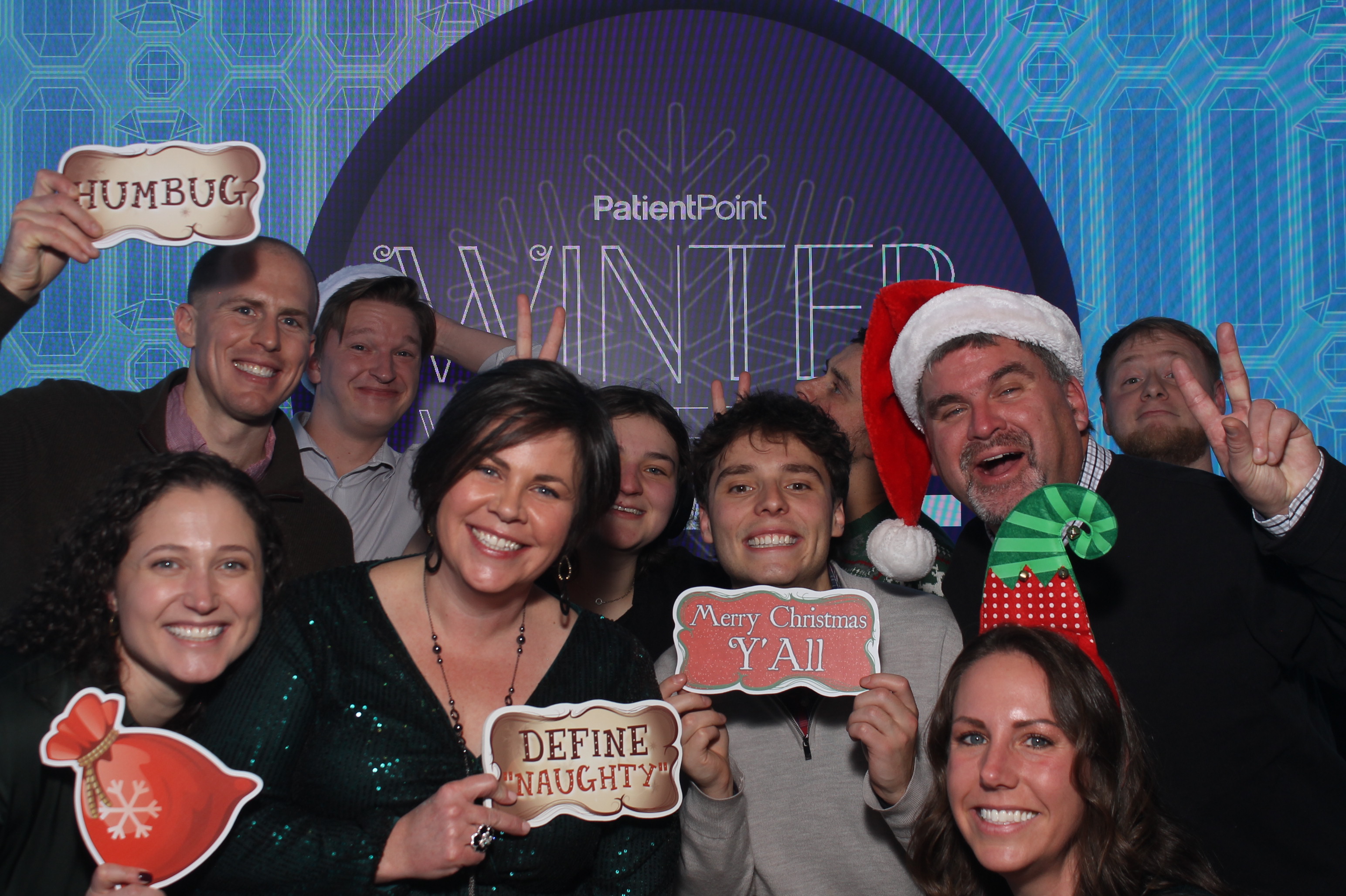 PatientPoint Holiday Party | View more photos from the event at gallery.photoboothcincy.com/u/PhotoBoothCincy/PatientPoint-Holiday-Party-0