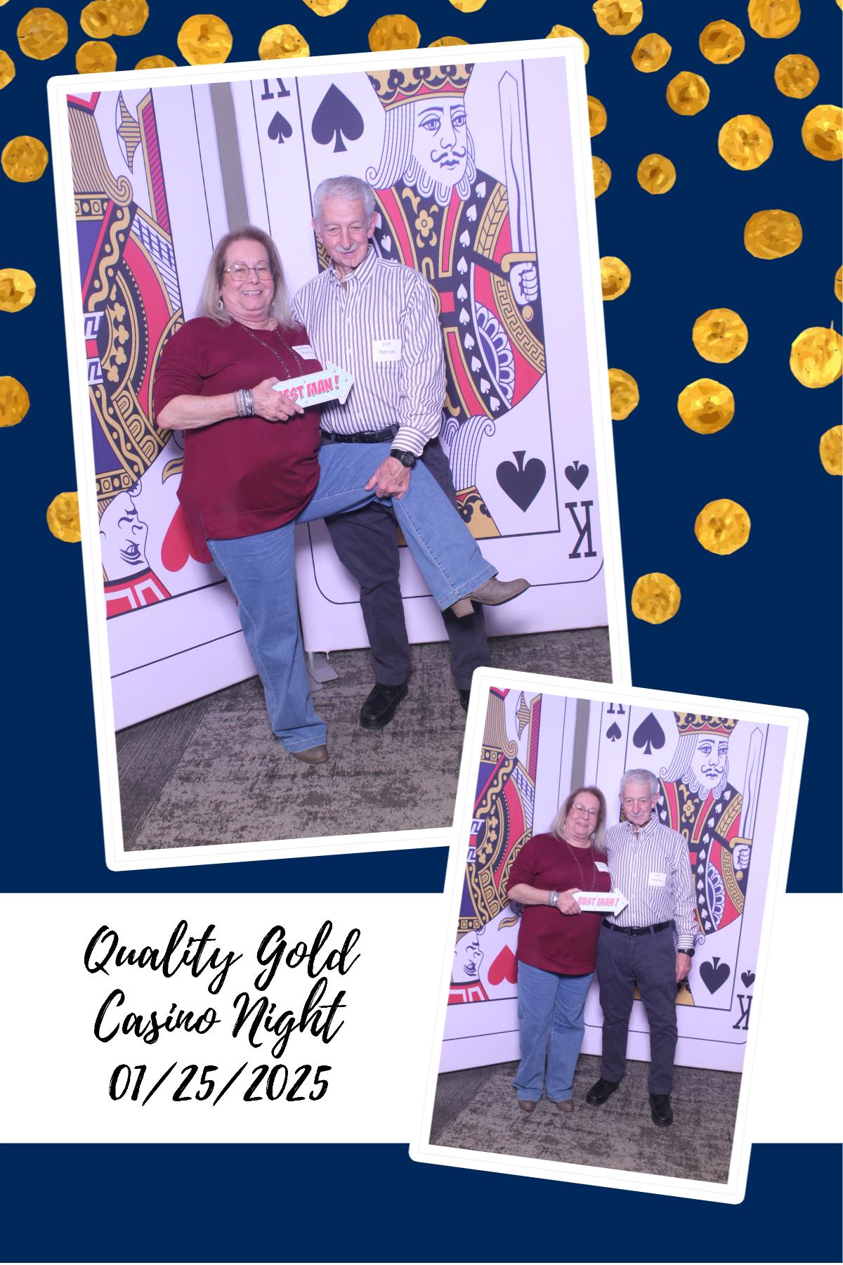 Quality Gold Holiday Party  | View more photos from the event at gallery.photoboothcincy.com/u/PhotoBoothCincy/Quality-Gold-Holiday-Party