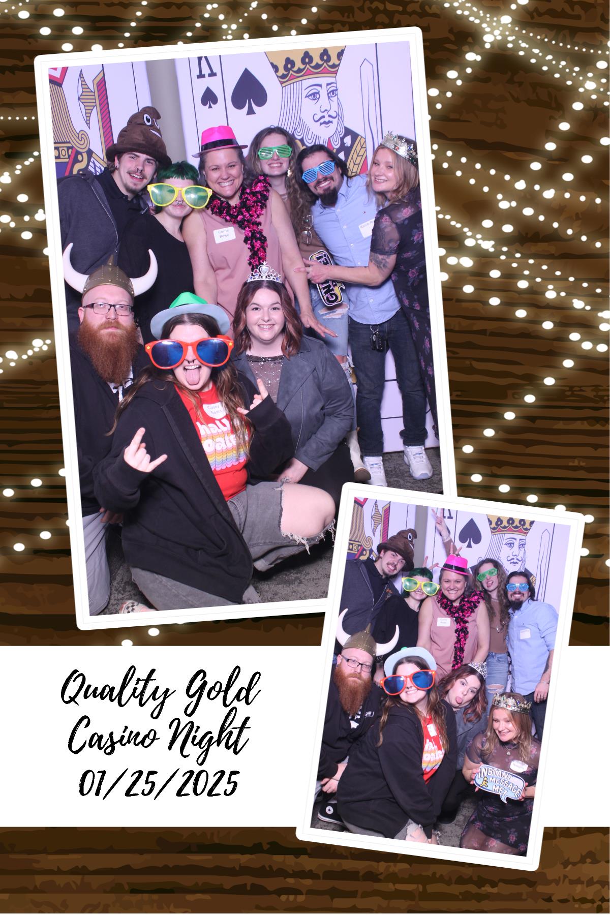Quality Gold Holiday Party  | View more photos from the event at gallery.photoboothcincy.com/u/PhotoBoothCincy/Quality-Gold-Holiday-Party