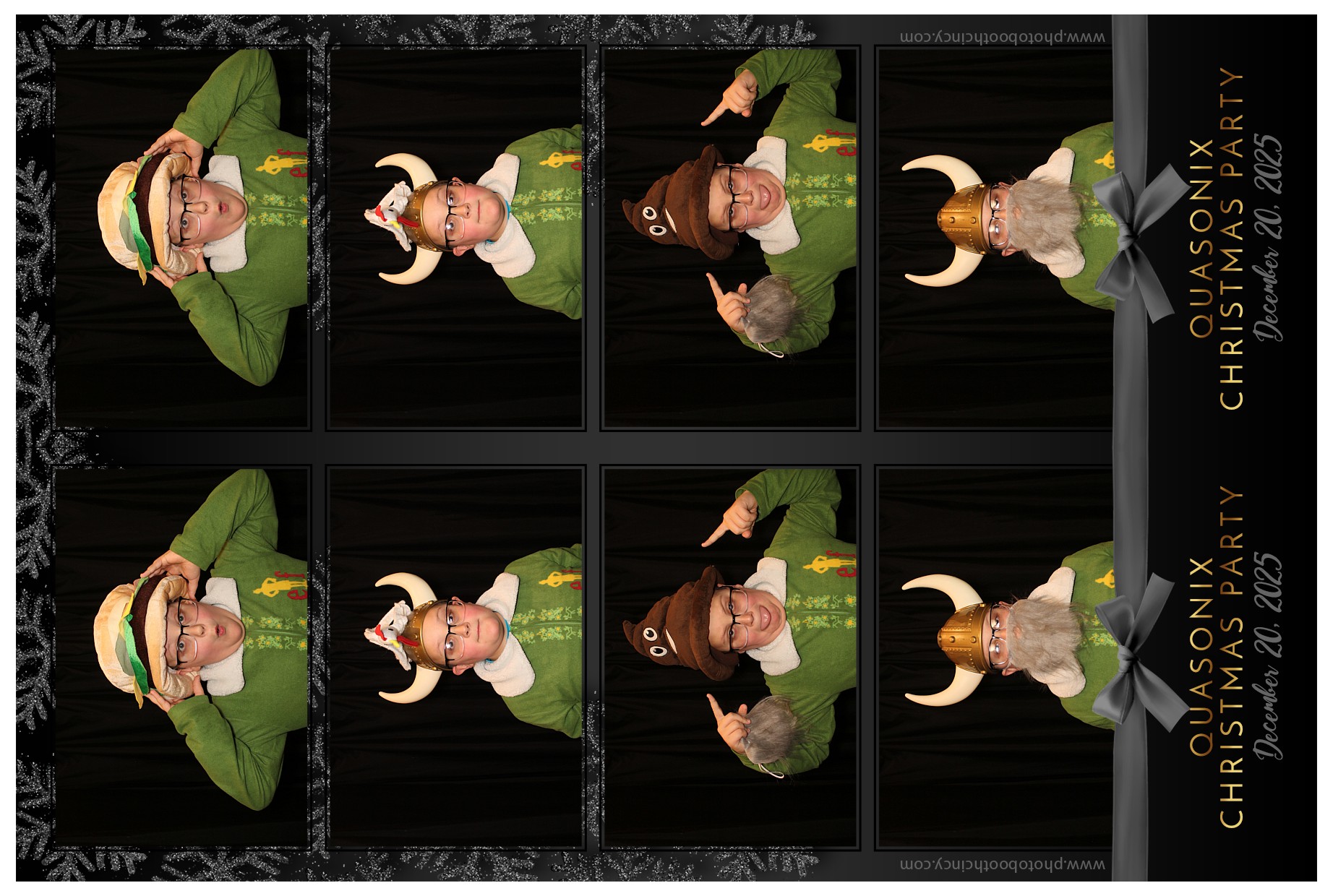 Quasonix Christmas Party | View more photos from the event at gallery.photoboothcincy.com/u/PhotoBoothCincy/Quasonix-Christmas-Party
