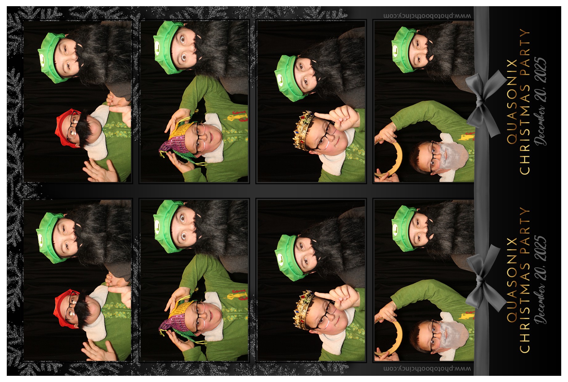 Quasonix Christmas Party | View more photos from the event at gallery.photoboothcincy.com/u/PhotoBoothCincy/Quasonix-Christmas-Party