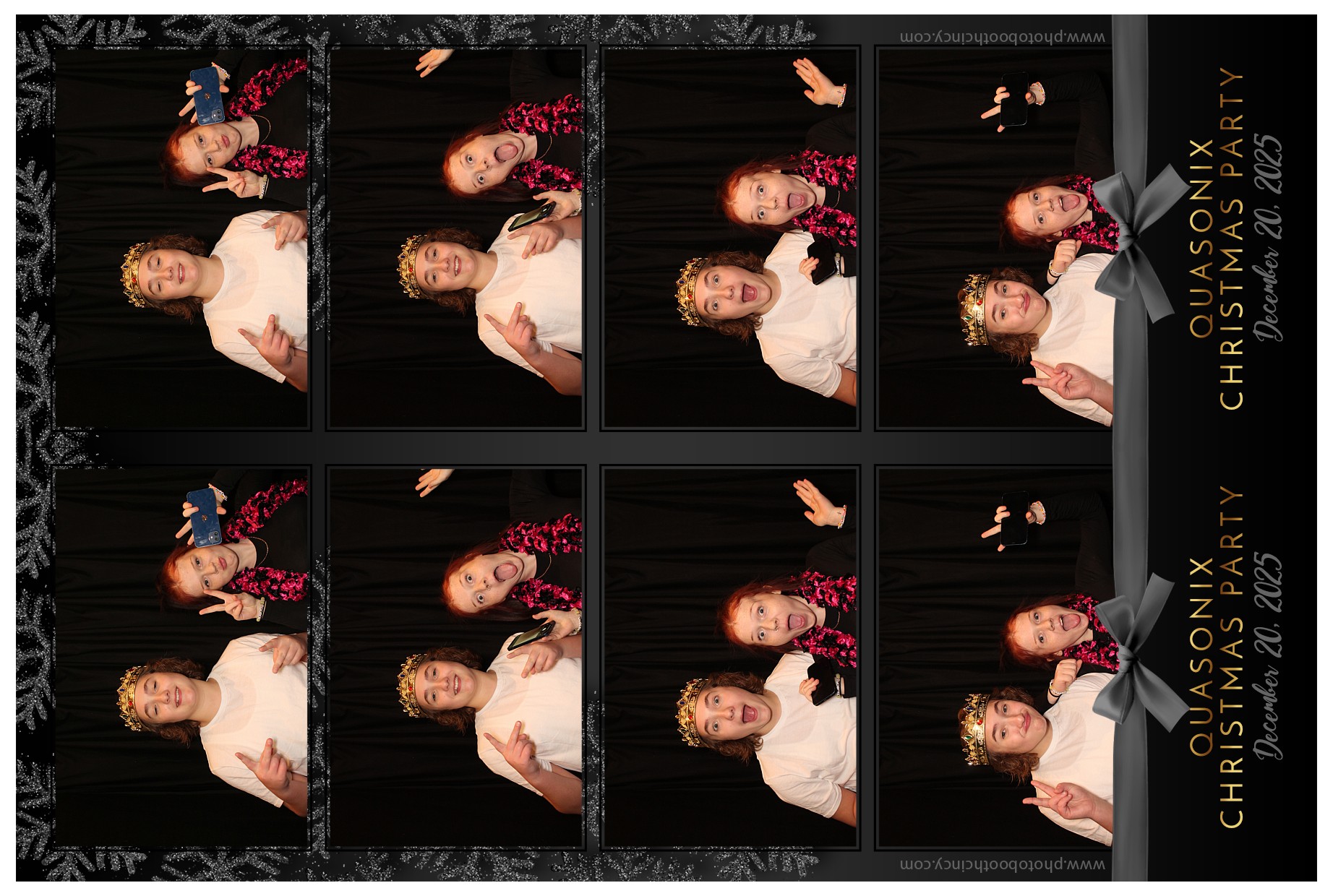 Quasonix Christmas Party | View more photos from the event at gallery.photoboothcincy.com/u/PhotoBoothCincy/Quasonix-Christmas-Party