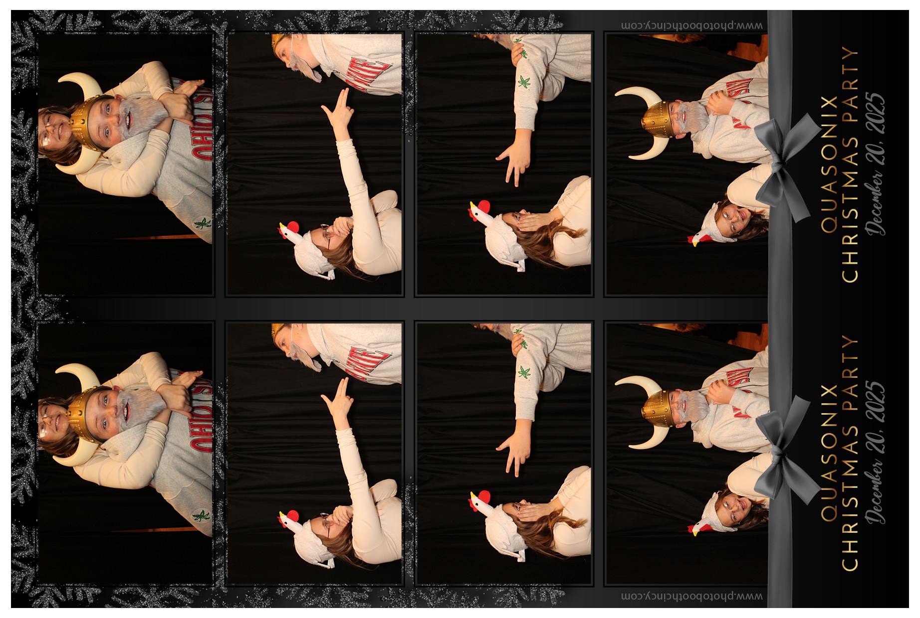 Quasonix Christmas Party | View more photos from the event at gallery.photoboothcincy.com/u/PhotoBoothCincy/Quasonix-Christmas-Party