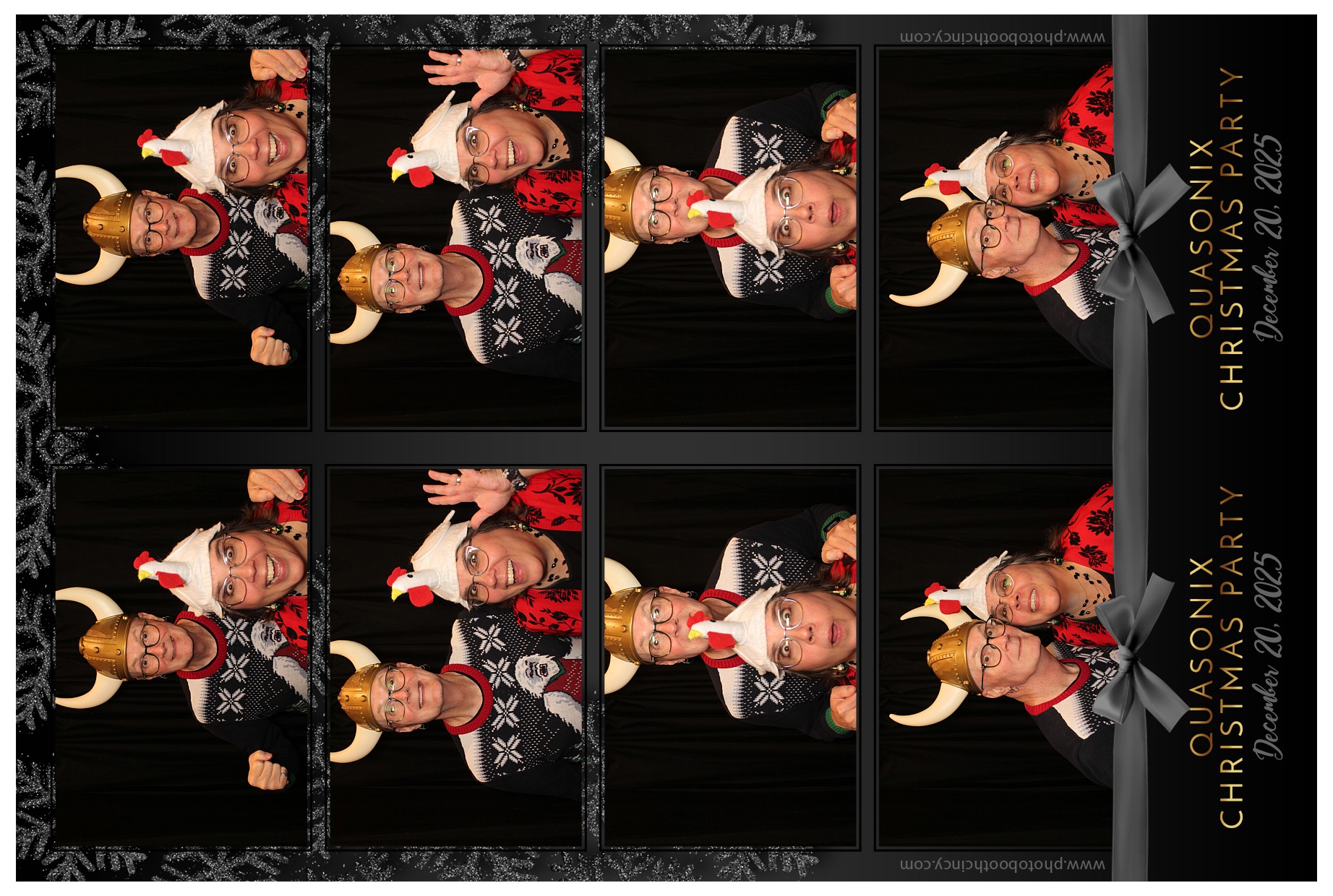 Quasonix Christmas Party | View more photos from the event at gallery.photoboothcincy.com/u/PhotoBoothCincy/Quasonix-Christmas-Party