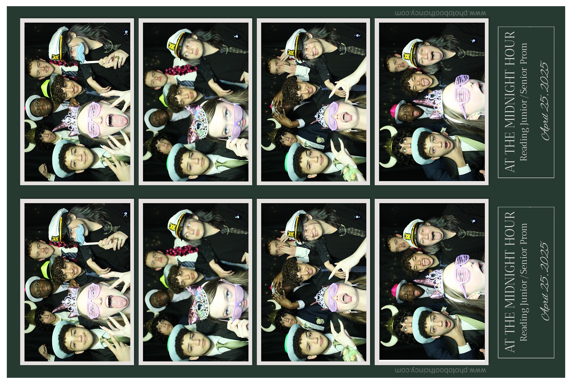 Reading Junior Senior Prom | View more photos from the event at gallery.photoboothcincy.com/u/PhotoBoothCincy/Reading-Junior-Senior-Prom
