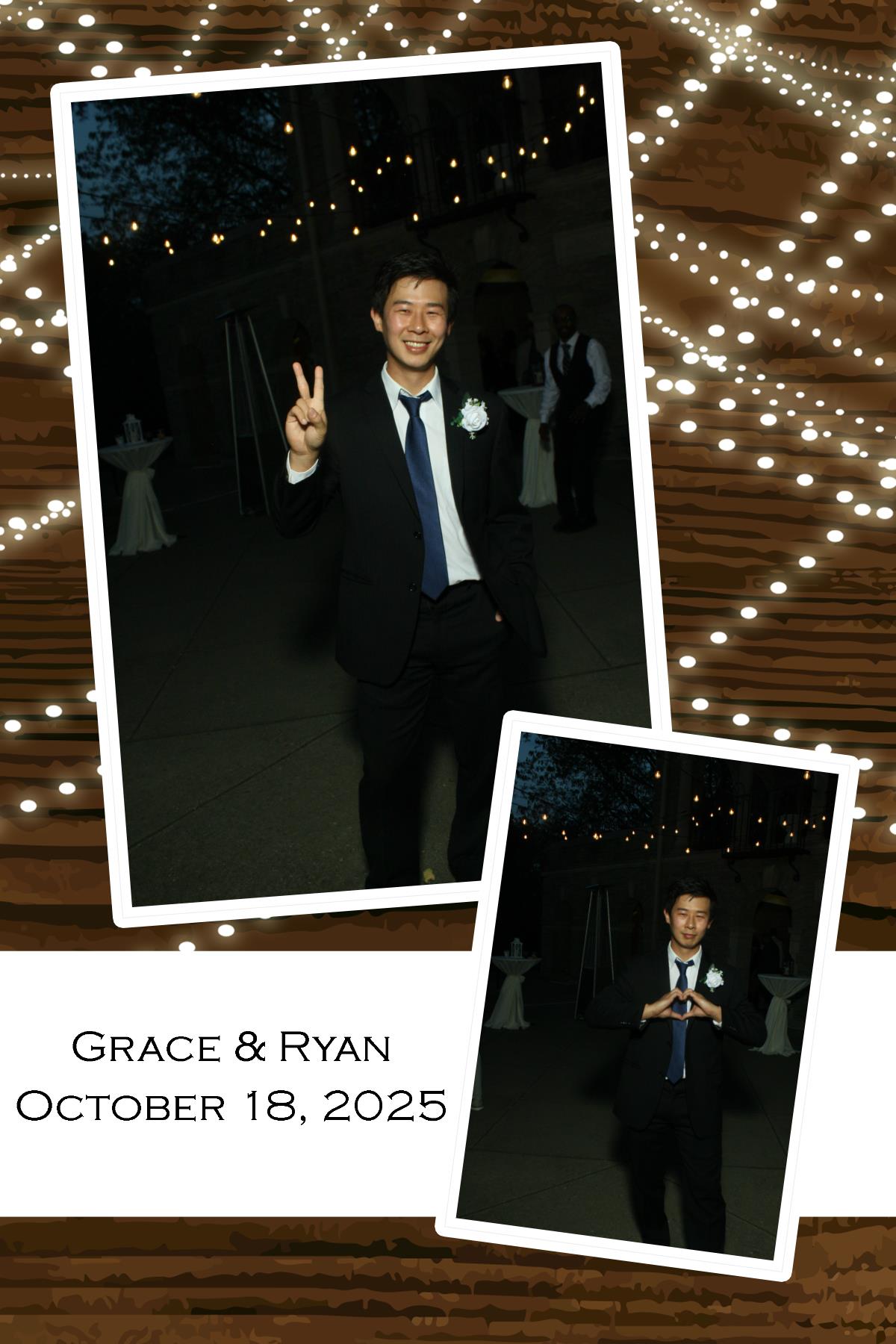 Ryan & Grace  | View more photos from the event at gallery.photoboothcincy.com/u/PhotoBoothCincy/Ryan-Grace