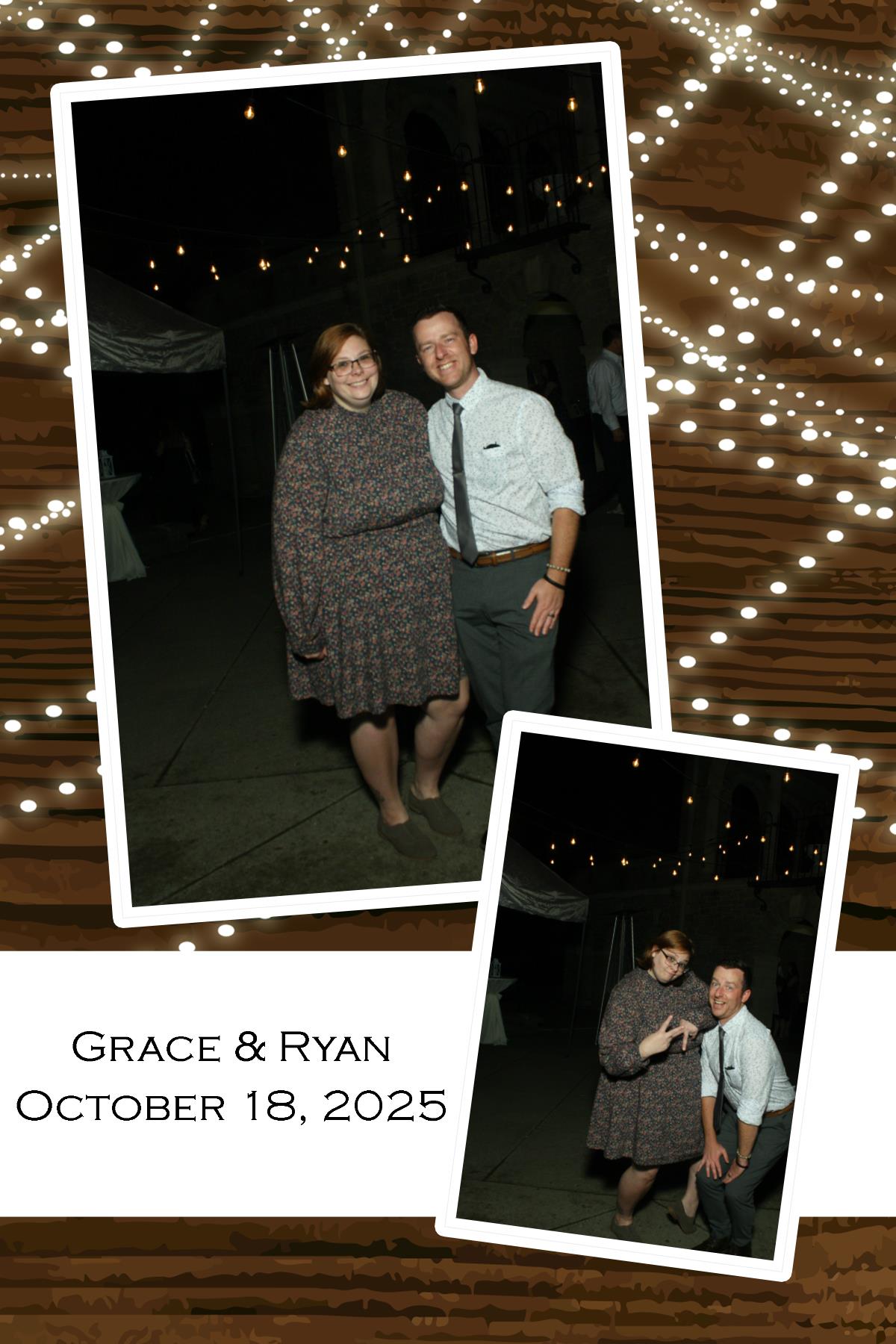 Ryan & Grace  | View more photos from the event at gallery.photoboothcincy.com/u/PhotoBoothCincy/Ryan-Grace