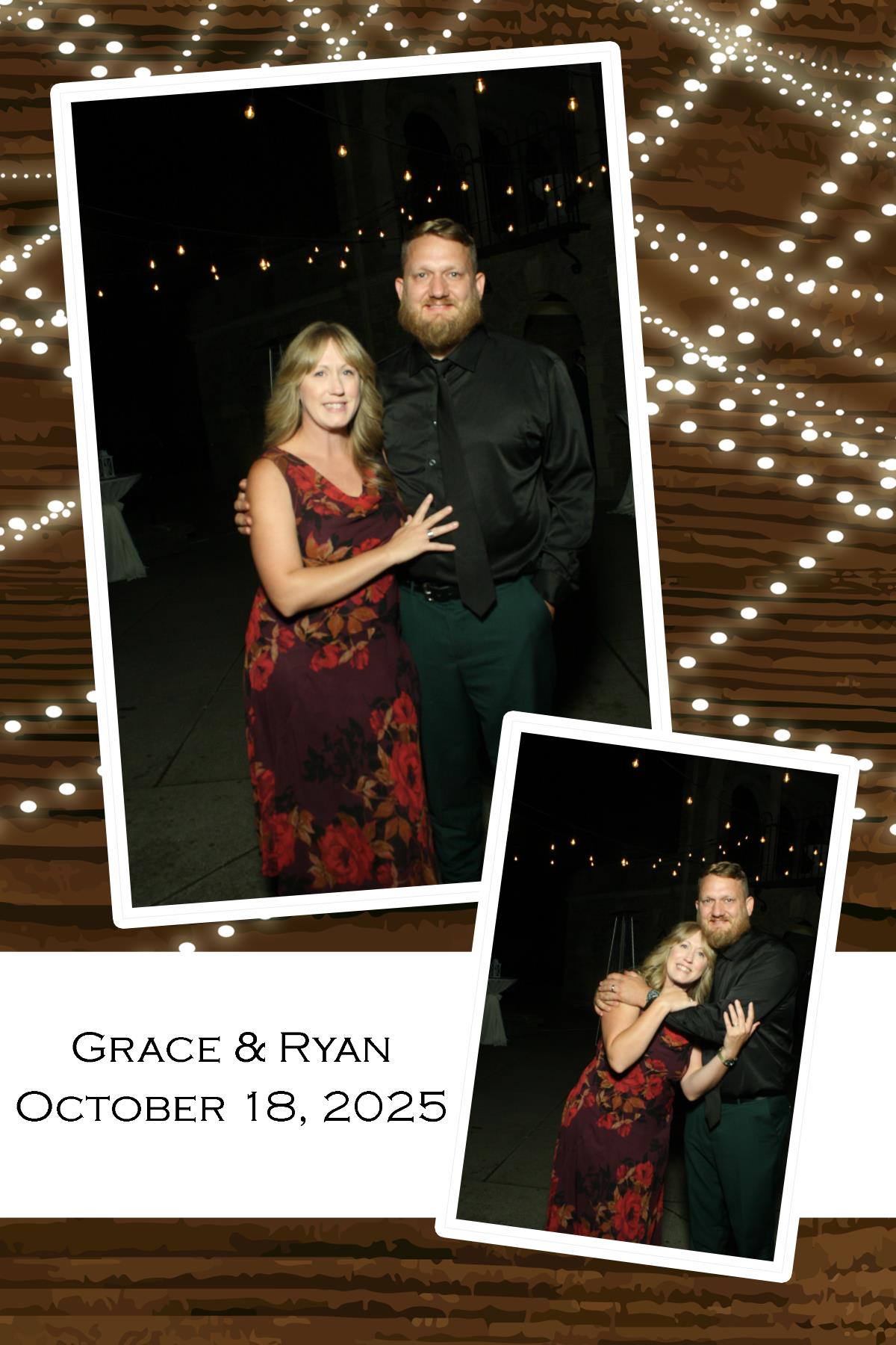 Ryan & Grace  | View more photos from the event at gallery.photoboothcincy.com/u/PhotoBoothCincy/Ryan-Grace