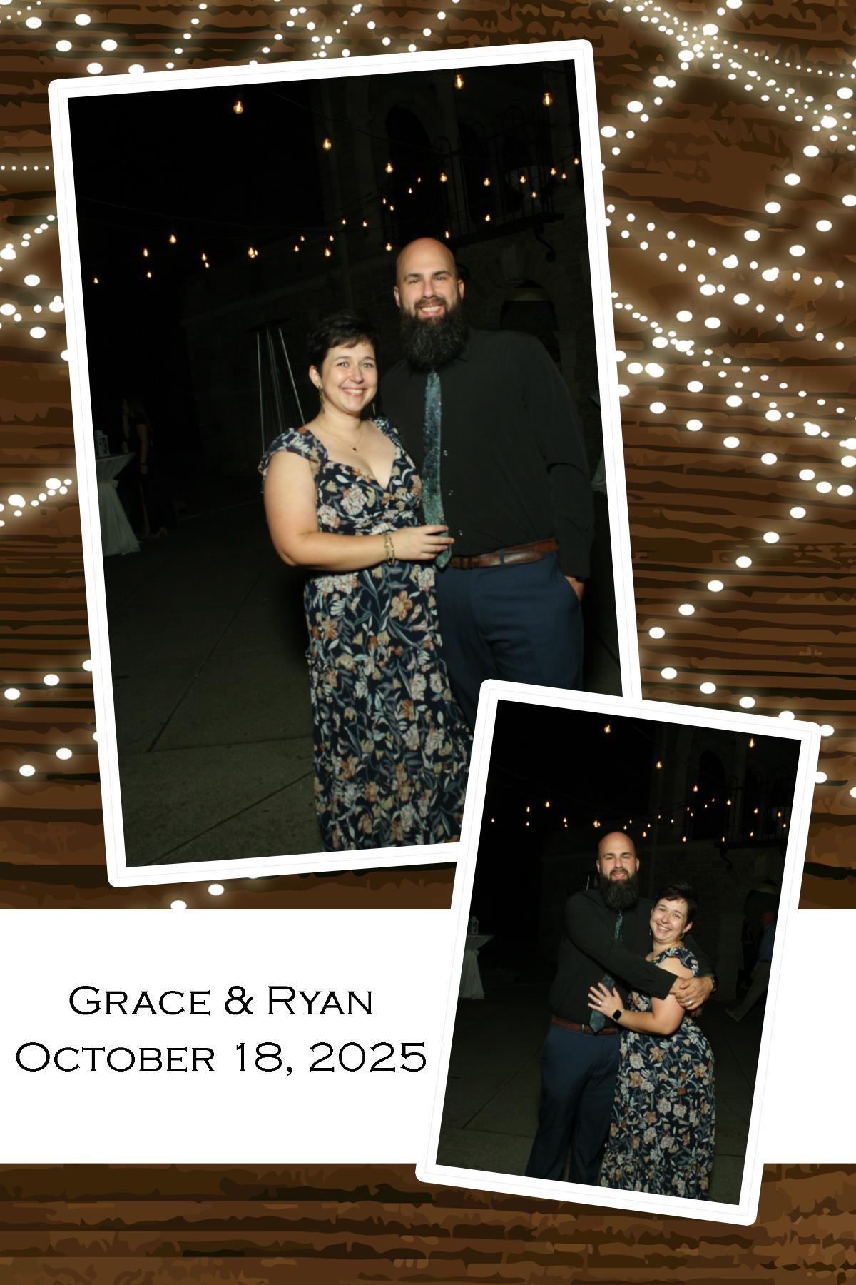 Ryan & Grace  | View more photos from the event at gallery.photoboothcincy.com/u/PhotoBoothCincy/Ryan-Grace