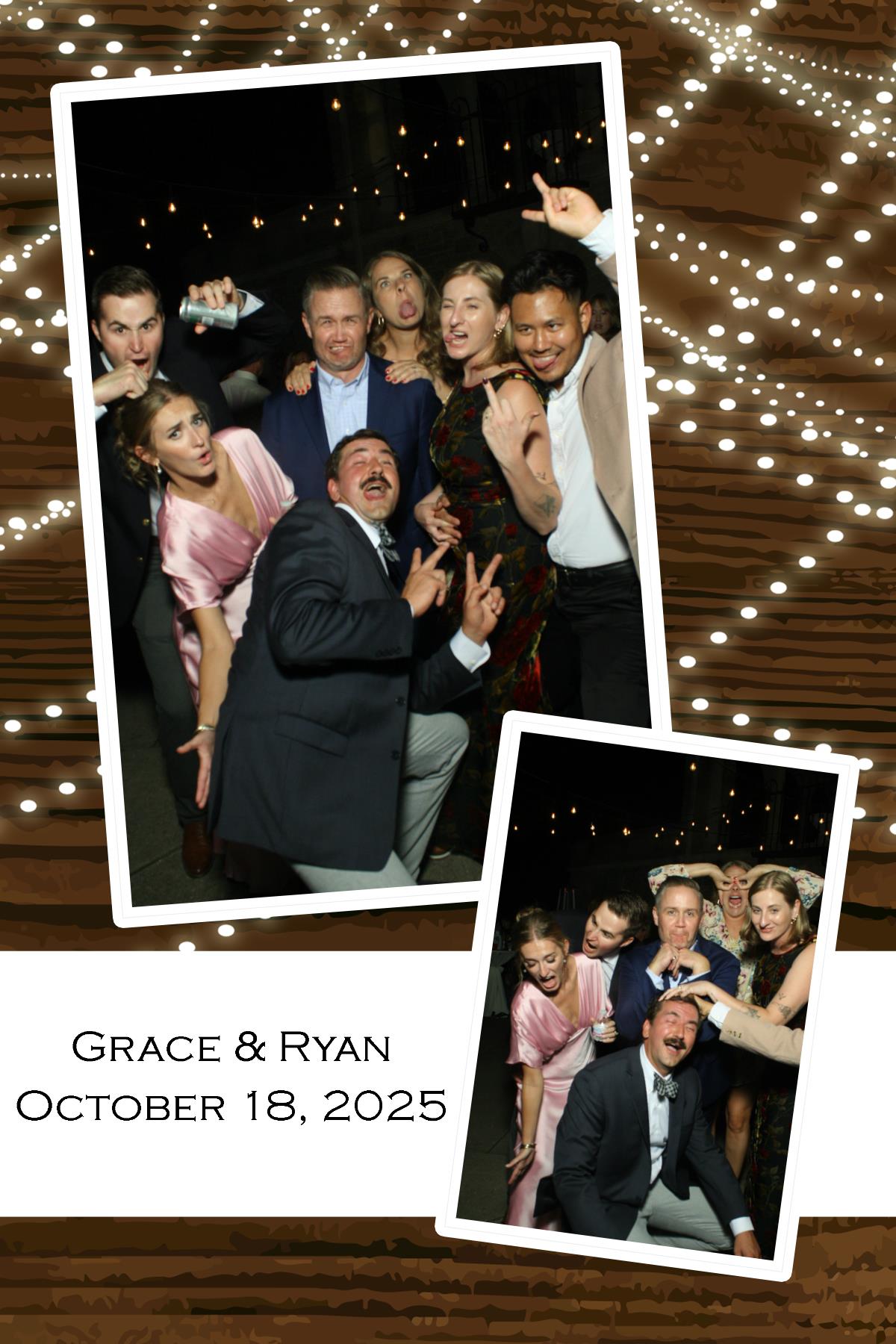 Ryan & Grace  | View more photos from the event at gallery.photoboothcincy.com/u/PhotoBoothCincy/Ryan-Grace