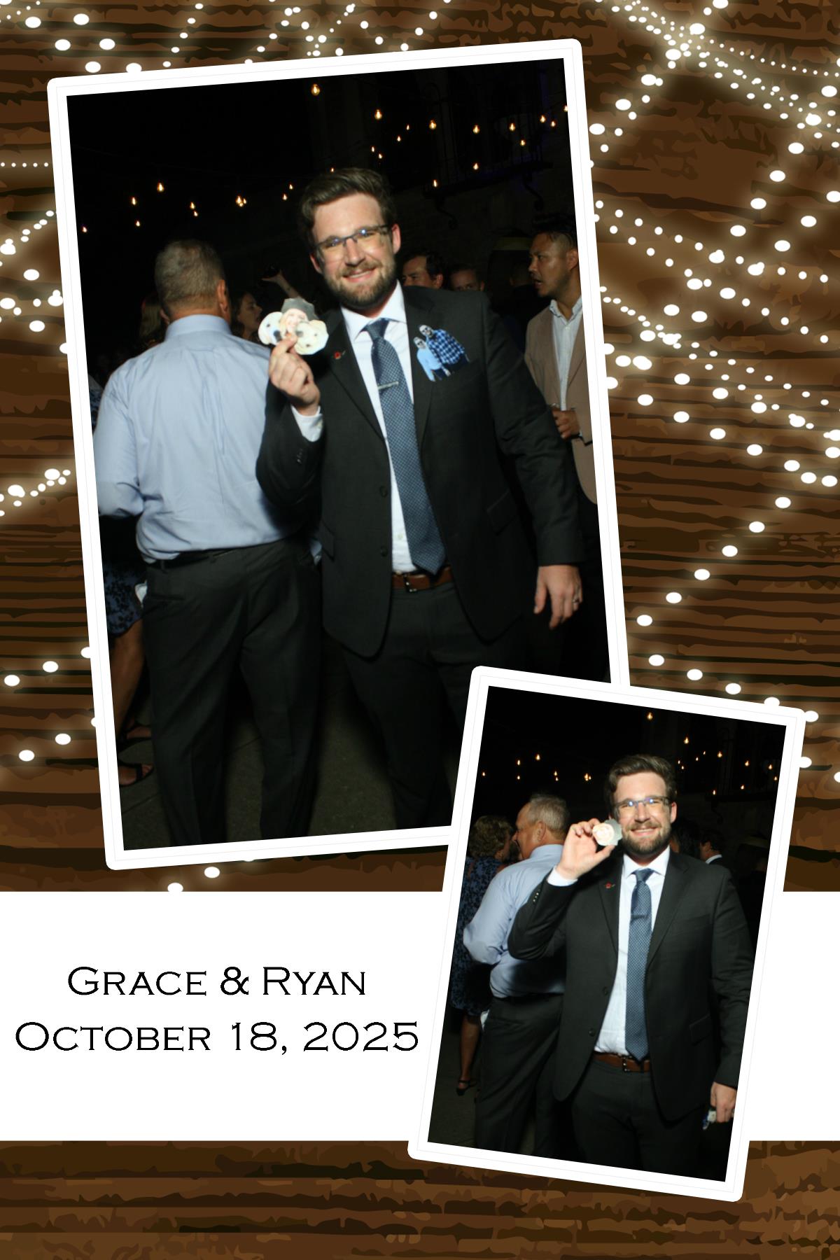 Ryan & Grace  | View more photos from the event at gallery.photoboothcincy.com/u/PhotoBoothCincy/Ryan-Grace