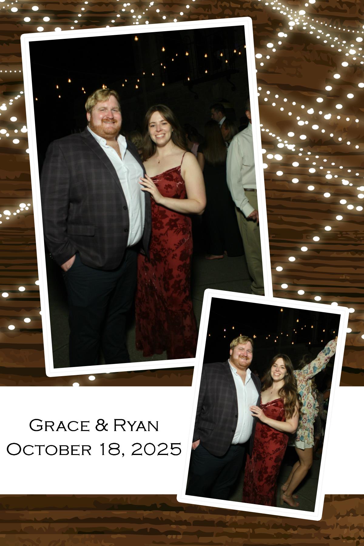 Ryan & Grace  | View more photos from the event at gallery.photoboothcincy.com/u/PhotoBoothCincy/Ryan-Grace