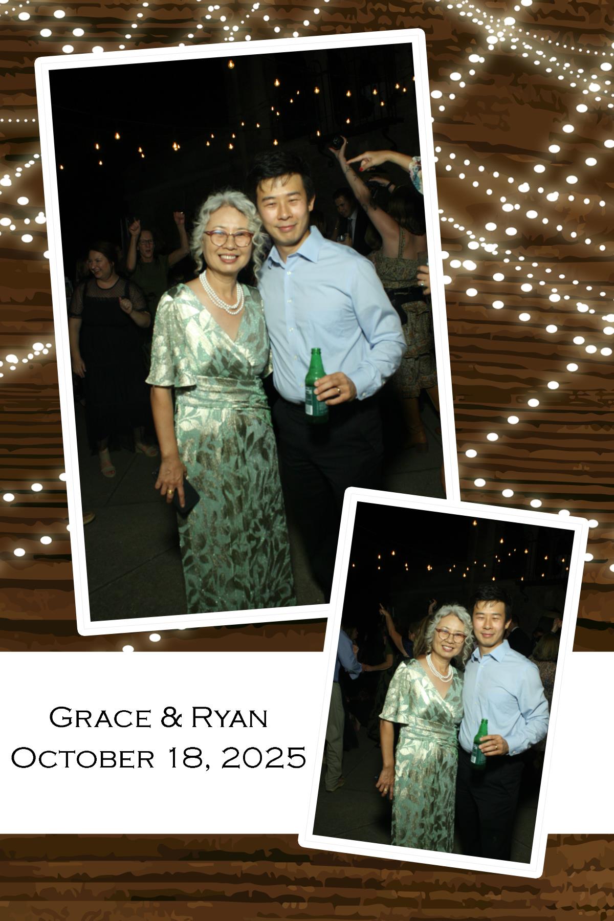 Ryan & Grace  | View more photos from the event at gallery.photoboothcincy.com/u/PhotoBoothCincy/Ryan-Grace