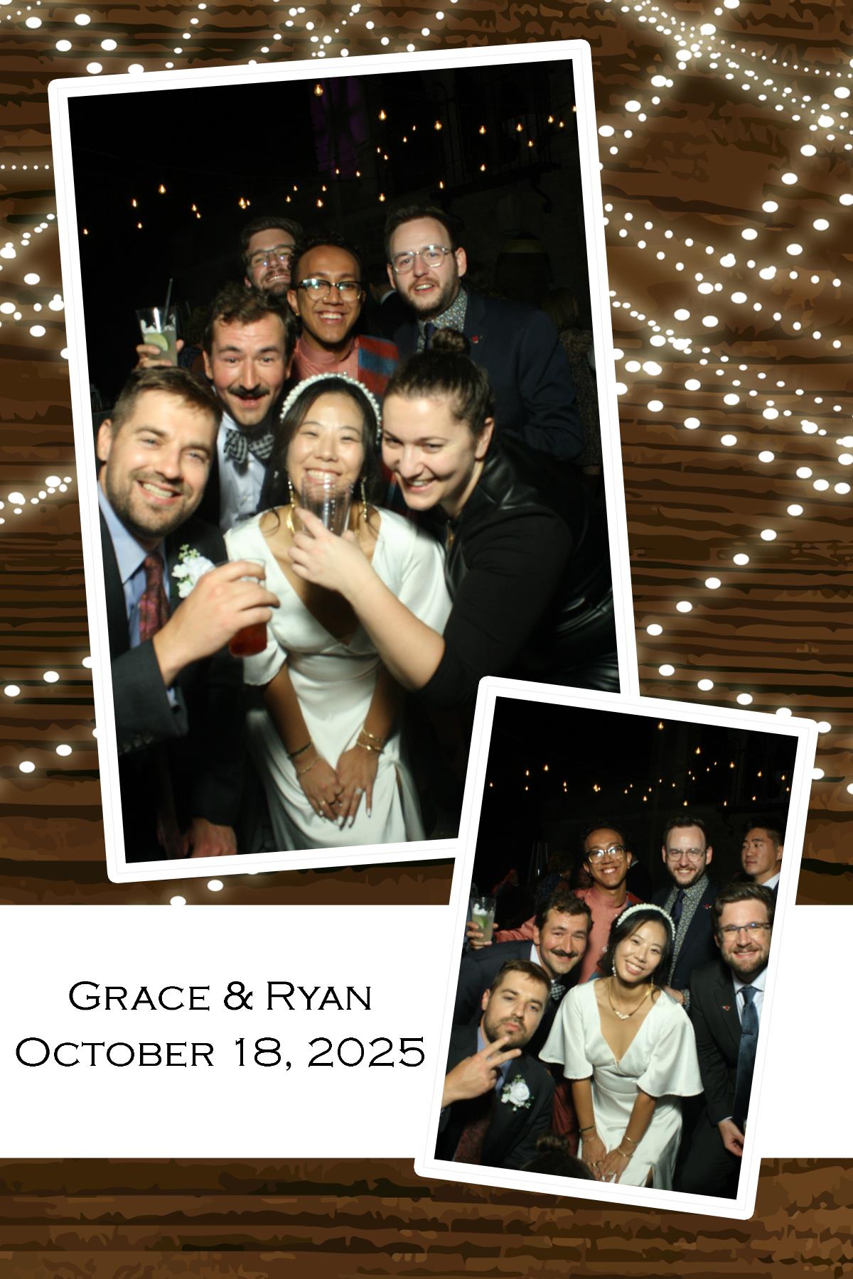 Ryan & Grace  | View more photos from the event at gallery.photoboothcincy.com/u/PhotoBoothCincy/Ryan-Grace
