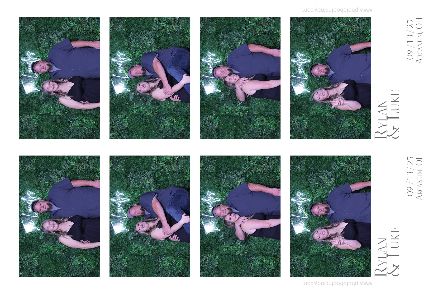 Rylan & Luke | View more photos from the event at gallery.photoboothcincy.com/u/PhotoBoothCincy/Rylan-Luke