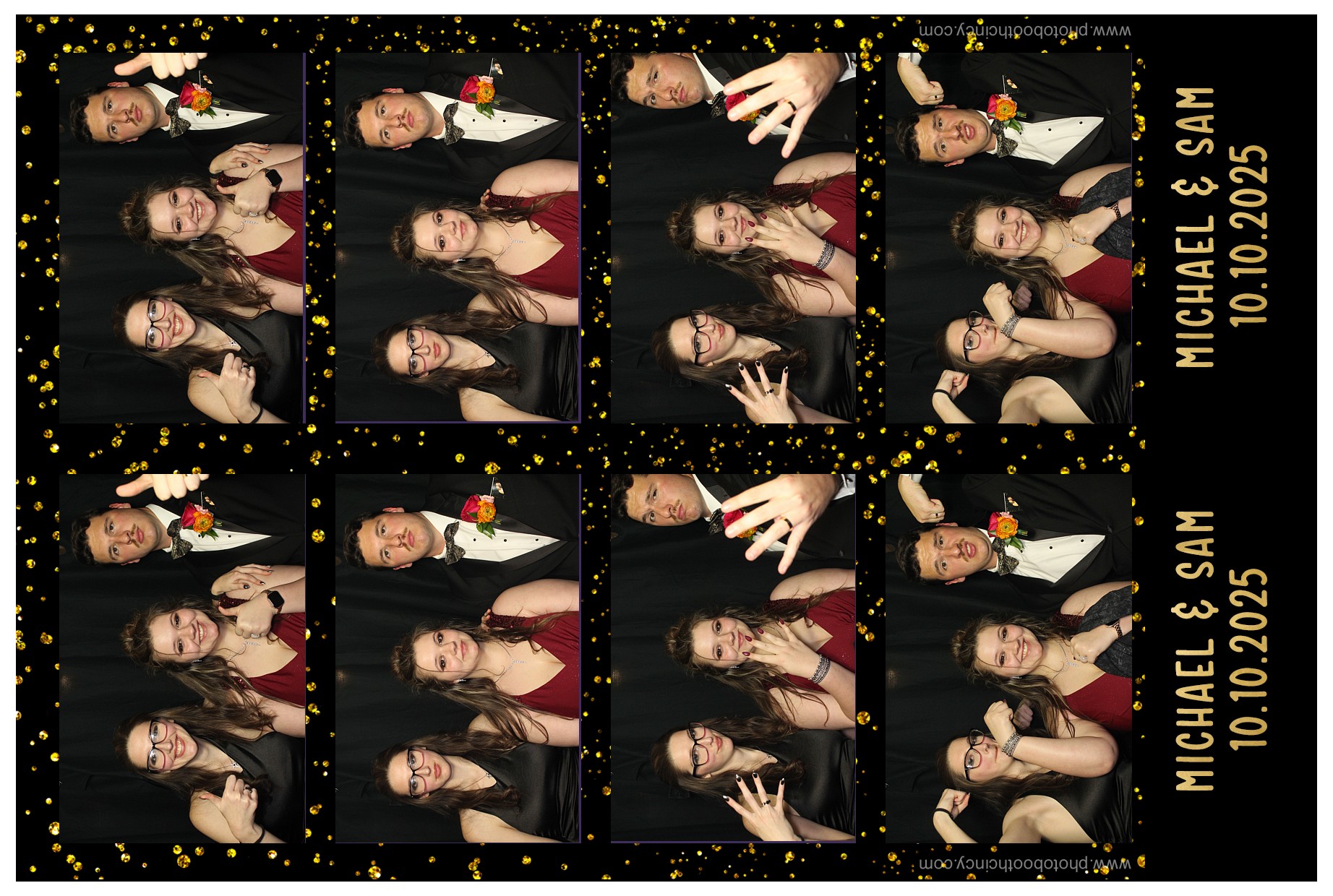 Sam & Michael | View more photos from the event at gallery.photoboothcincy.com/u/PhotoBoothCincy/Sam-Michael