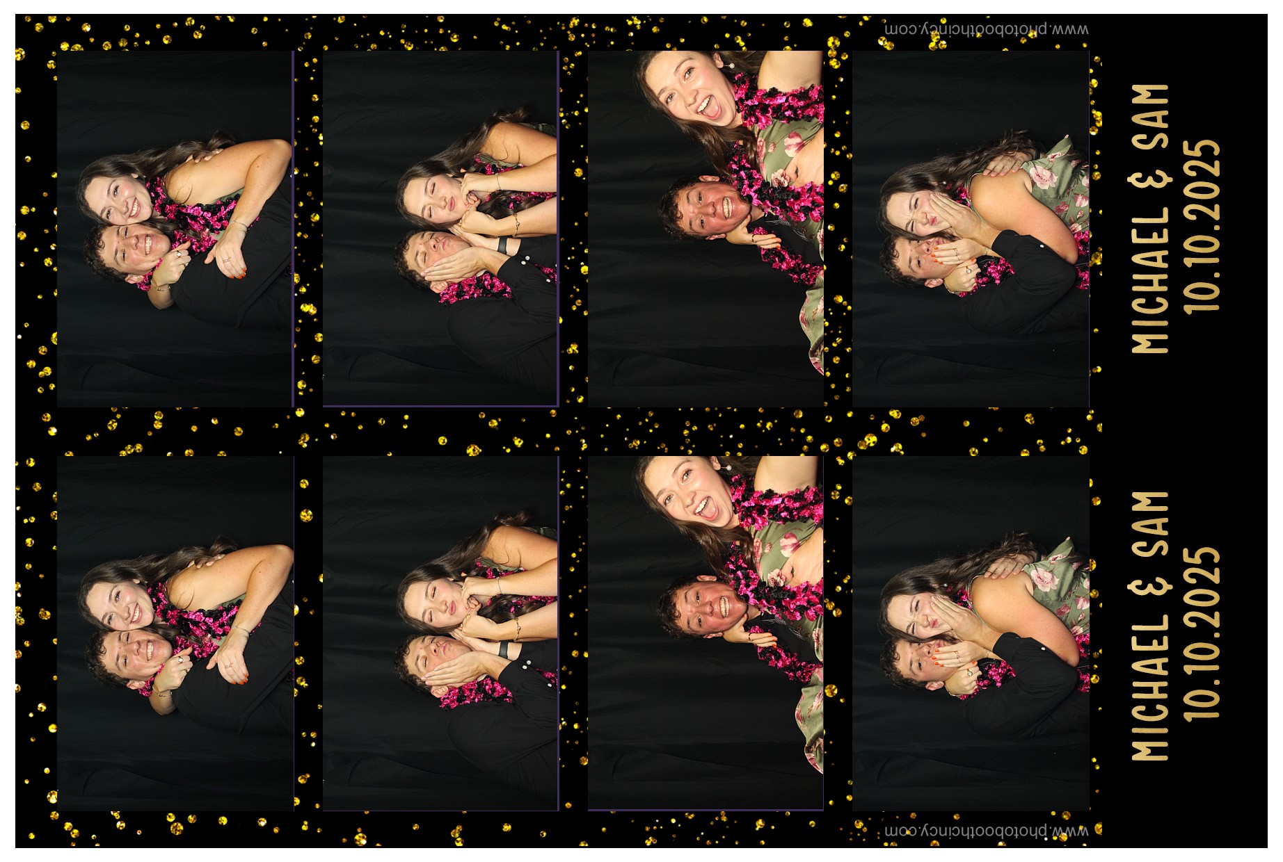 Sam & Michael | View more photos from the event at gallery.photoboothcincy.com/u/PhotoBoothCincy/Sam-Michael