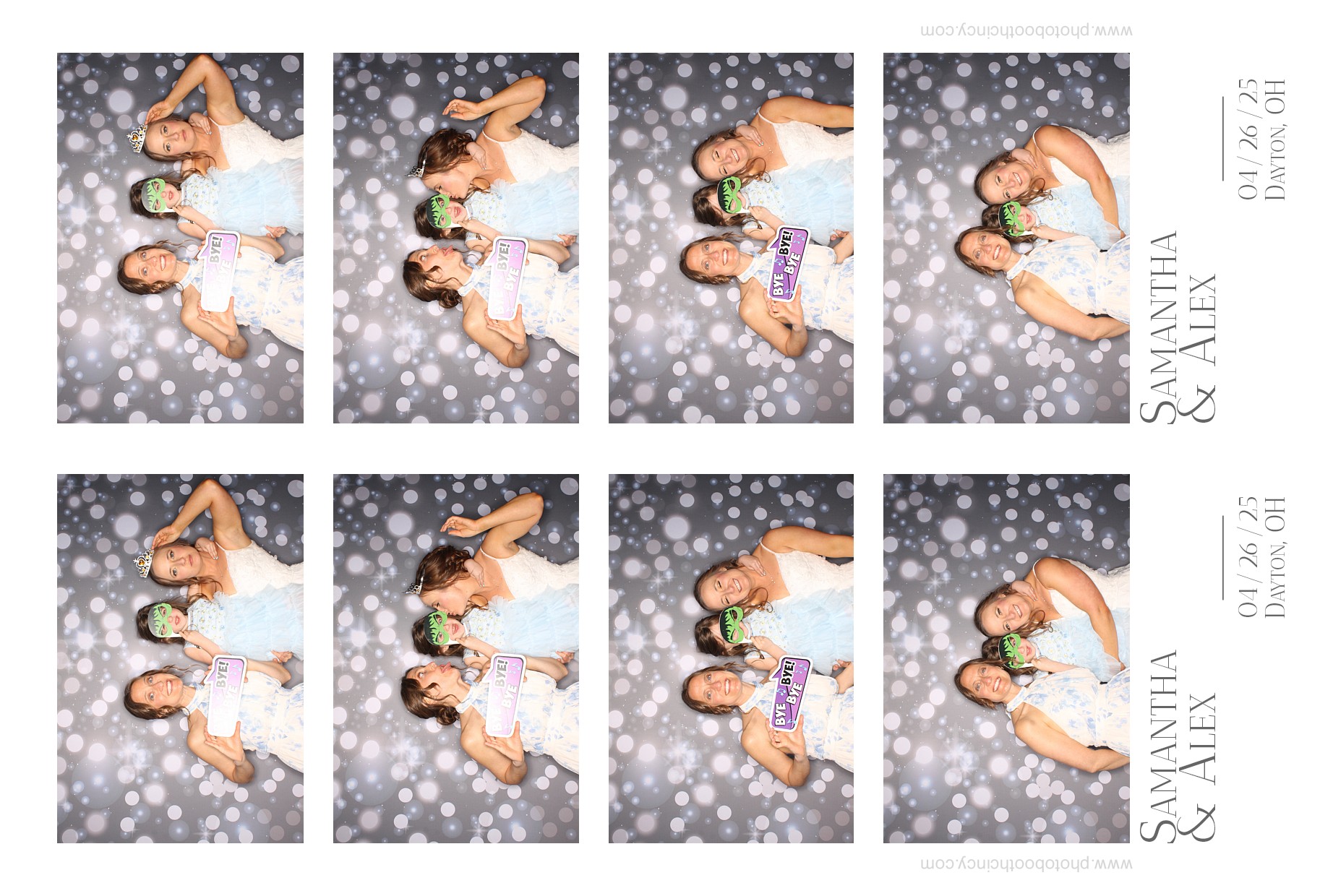 Samantha & Alex | View more photos from the event at gallery.photoboothcincy.com/u/PhotoBoothCincy/Samantha-Alex