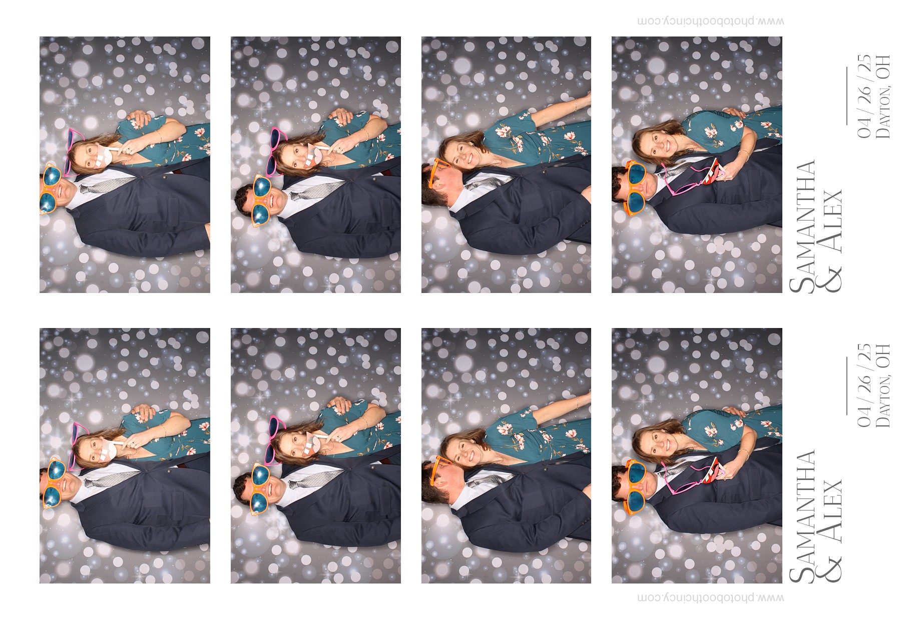 Samantha & Alex | View more photos from the event at gallery.photoboothcincy.com/u/PhotoBoothCincy/Samantha-Alex