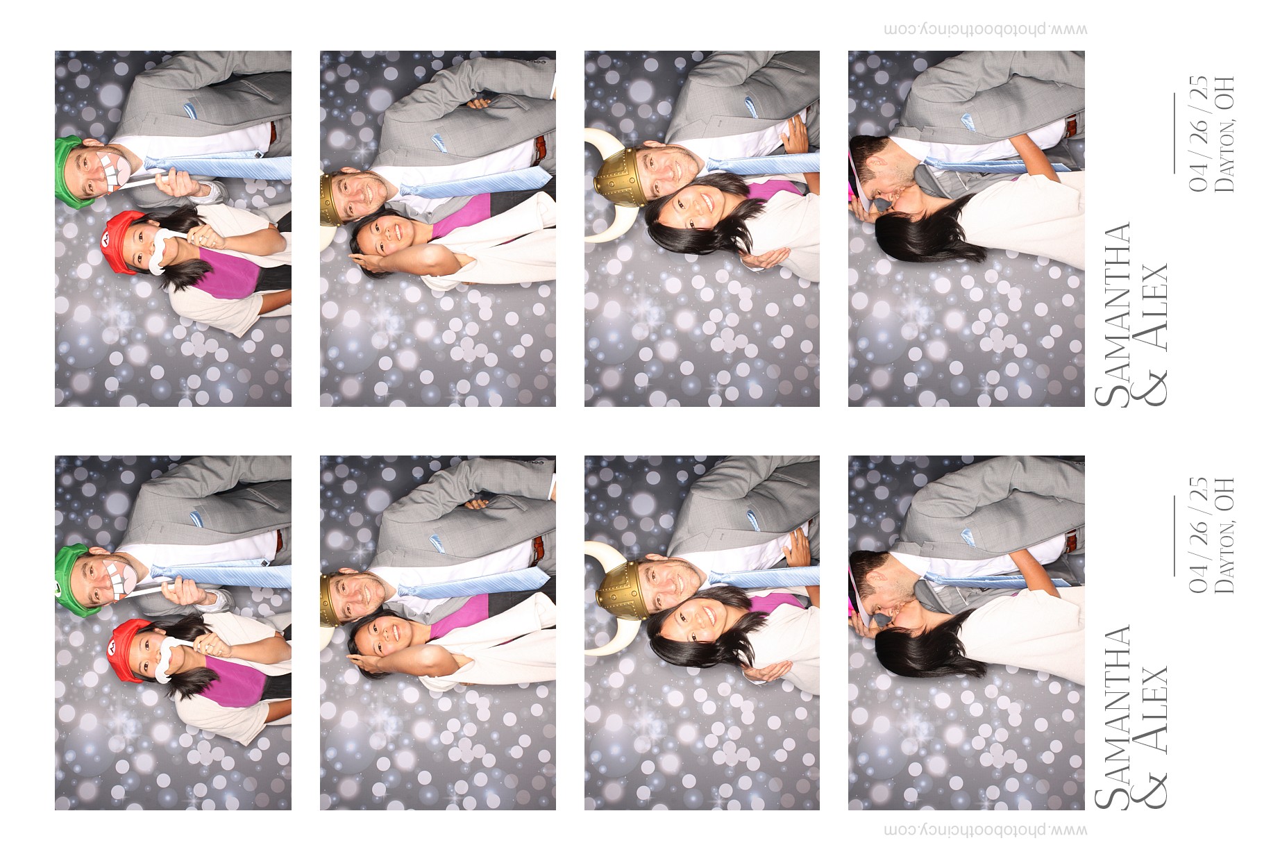 Samantha & Alex | View more photos from the event at gallery.photoboothcincy.com/u/PhotoBoothCincy/Samantha-Alex