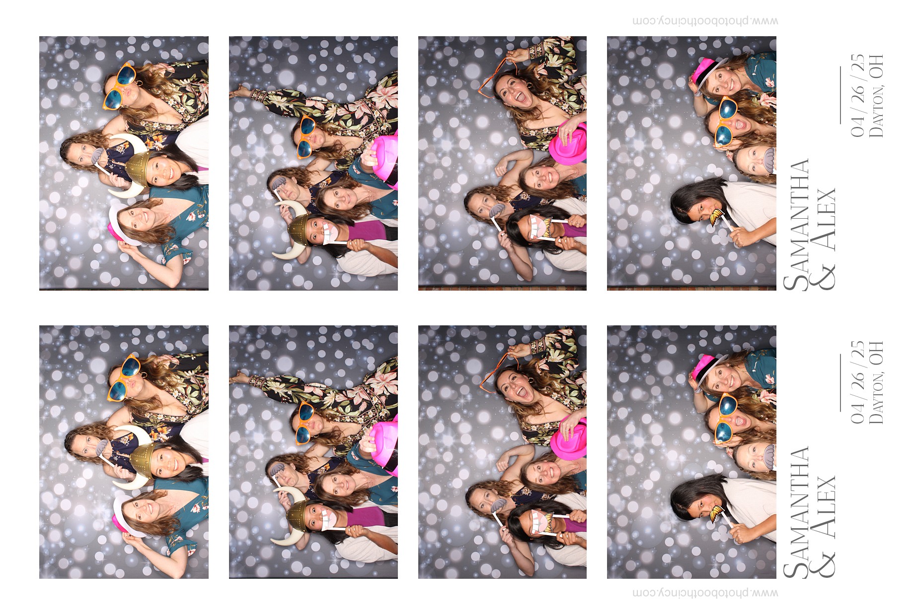 Samantha & Alex | View more photos from the event at gallery.photoboothcincy.com/u/PhotoBoothCincy/Samantha-Alex