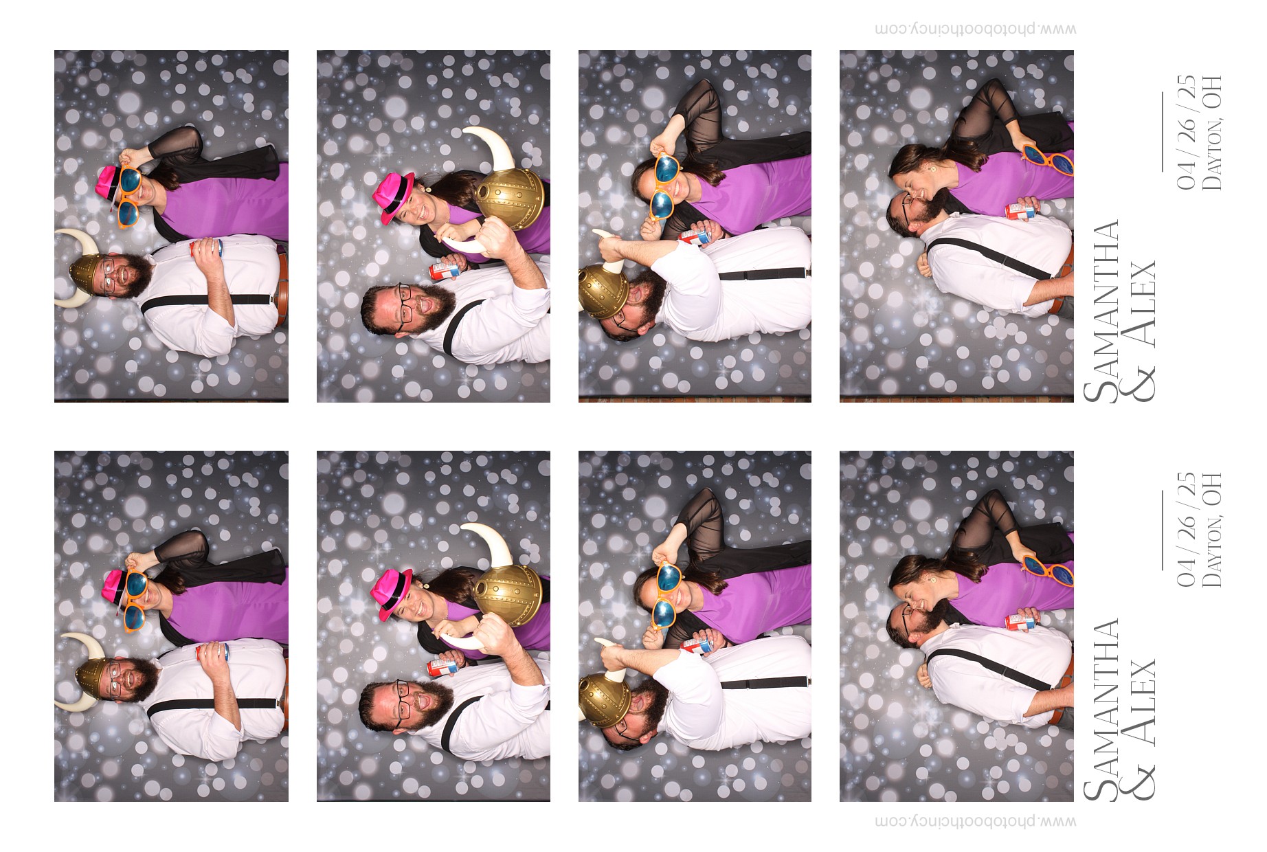 Samantha & Alex | View more photos from the event at gallery.photoboothcincy.com/u/PhotoBoothCincy/Samantha-Alex