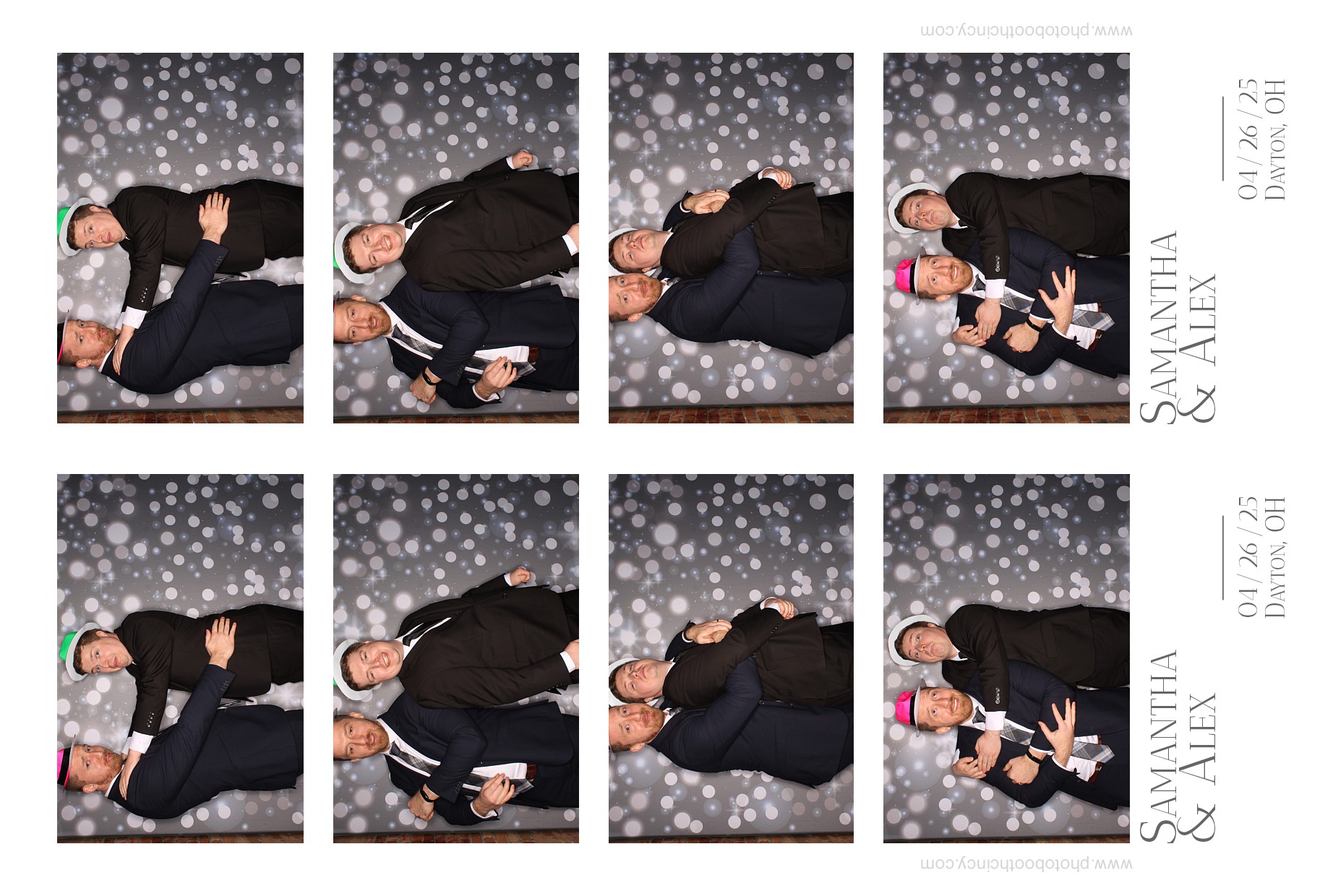 Samantha & Alex | View more photos from the event at gallery.photoboothcincy.com/u/PhotoBoothCincy/Samantha-Alex