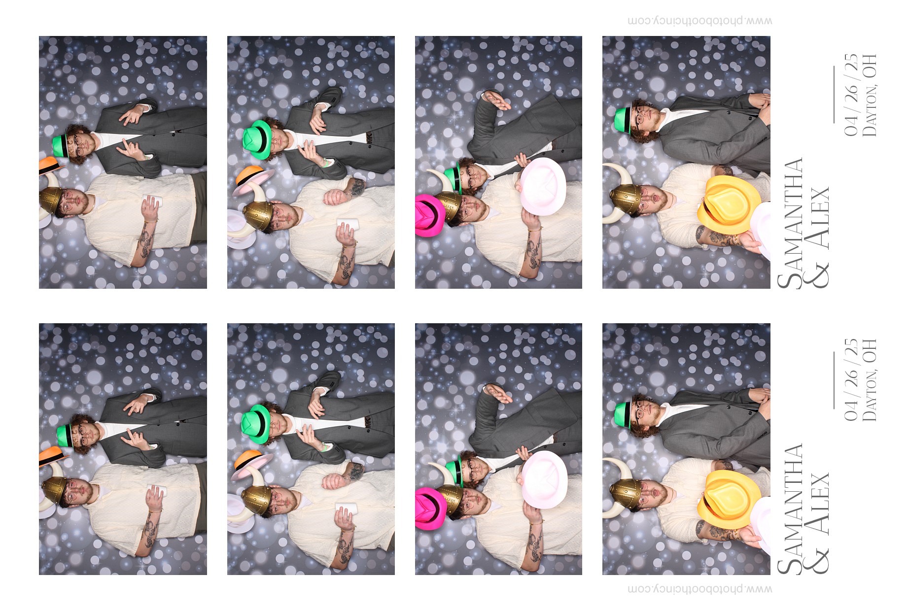Samantha & Alex | View more photos from the event at gallery.photoboothcincy.com/u/PhotoBoothCincy/Samantha-Alex
