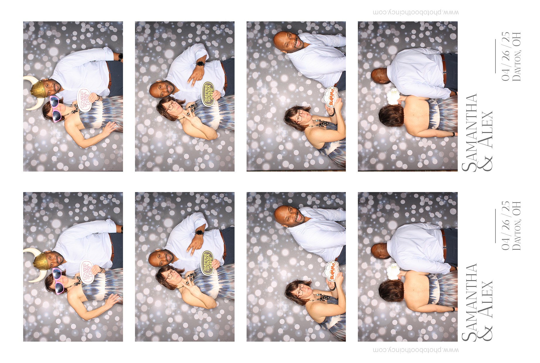 Samantha & Alex | View more photos from the event at gallery.photoboothcincy.com/u/PhotoBoothCincy/Samantha-Alex