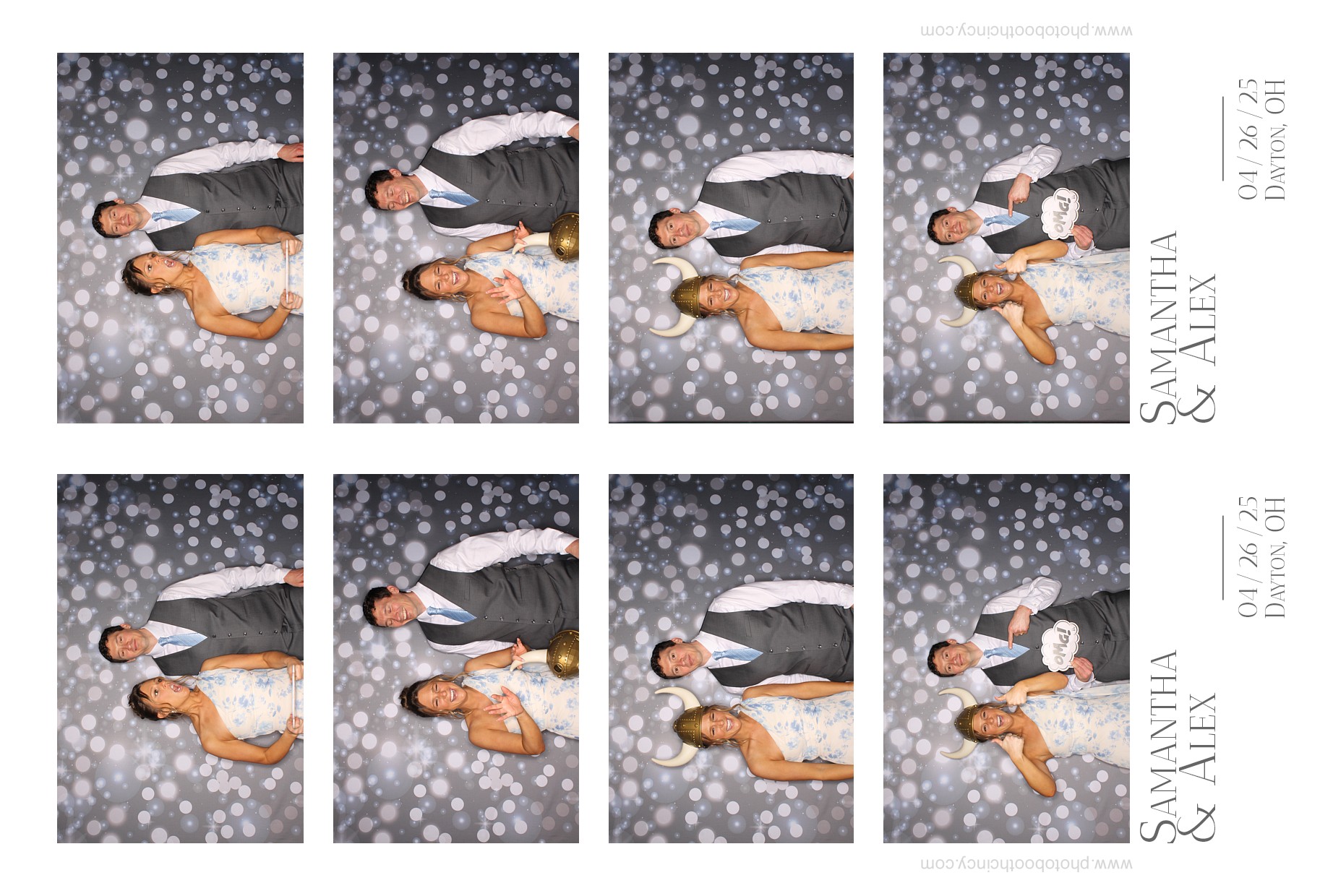 Samantha & Alex | View more photos from the event at gallery.photoboothcincy.com/u/PhotoBoothCincy/Samantha-Alex