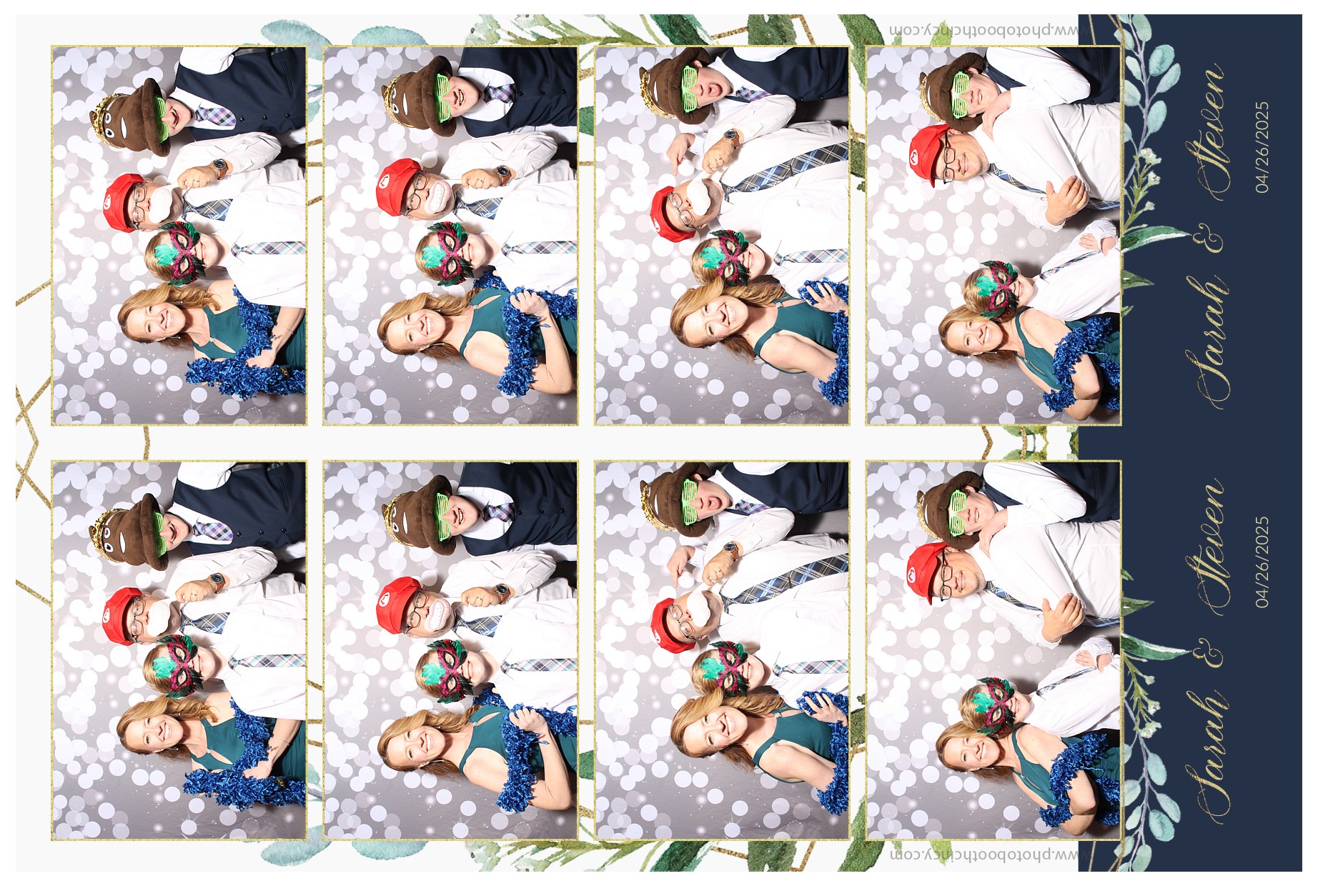 Sarah & Steven  | View more photos from the event at gallery.photoboothcincy.com/u/PhotoBoothCincy/Sarah-Steven