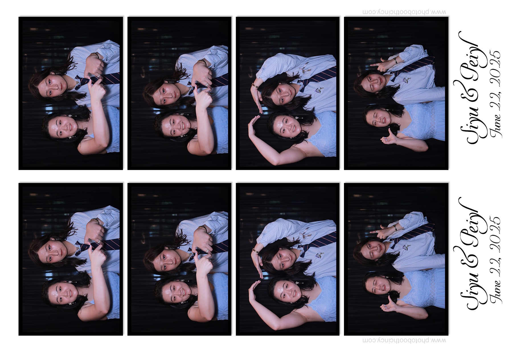Siyu Liu & Peryi Shi | View more photos from the event at gallery.photoboothcincy.com/u/PhotoBoothCincy/Siyu-Liu-Peryi-Shi