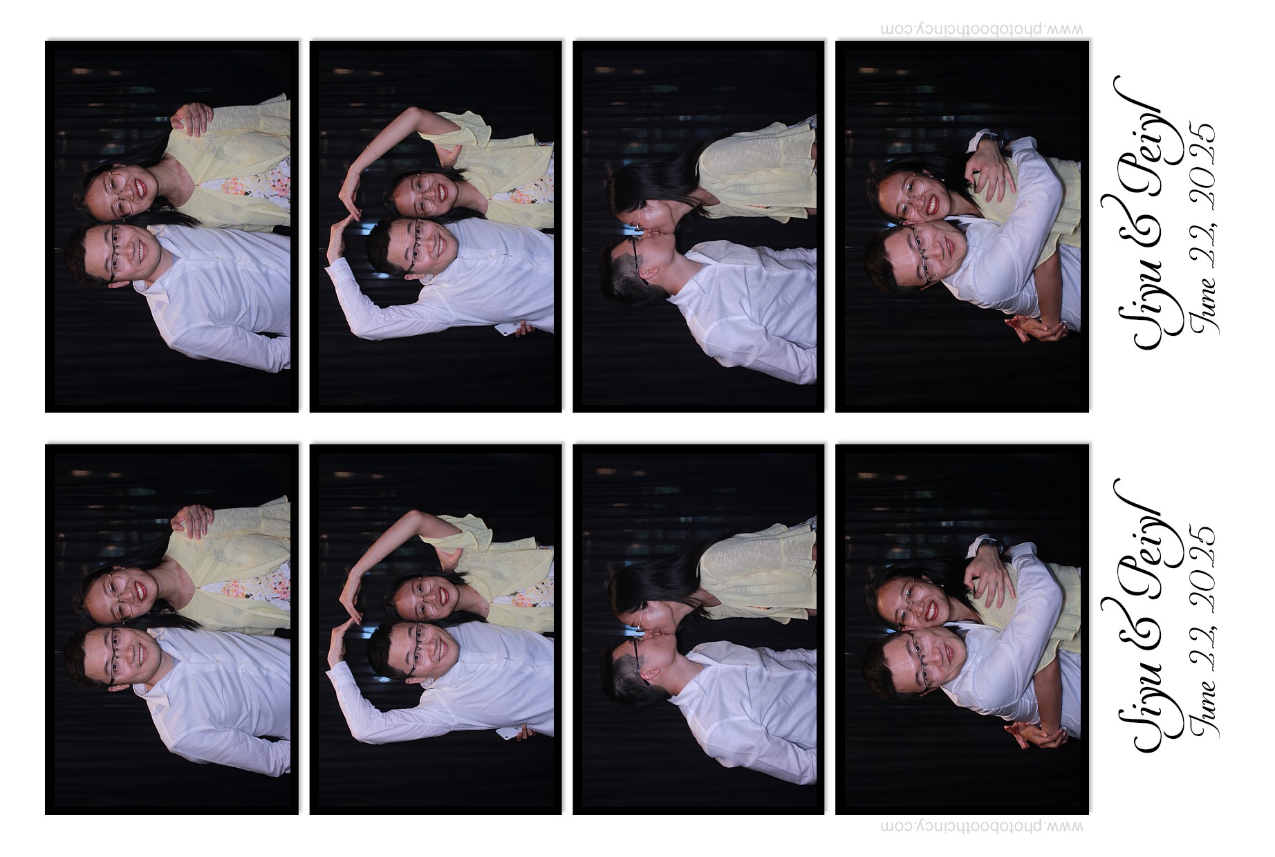 Siyu Liu & Peryi Shi | View more photos from the event at gallery.photoboothcincy.com/u/PhotoBoothCincy/Siyu-Liu-Peryi-Shi
