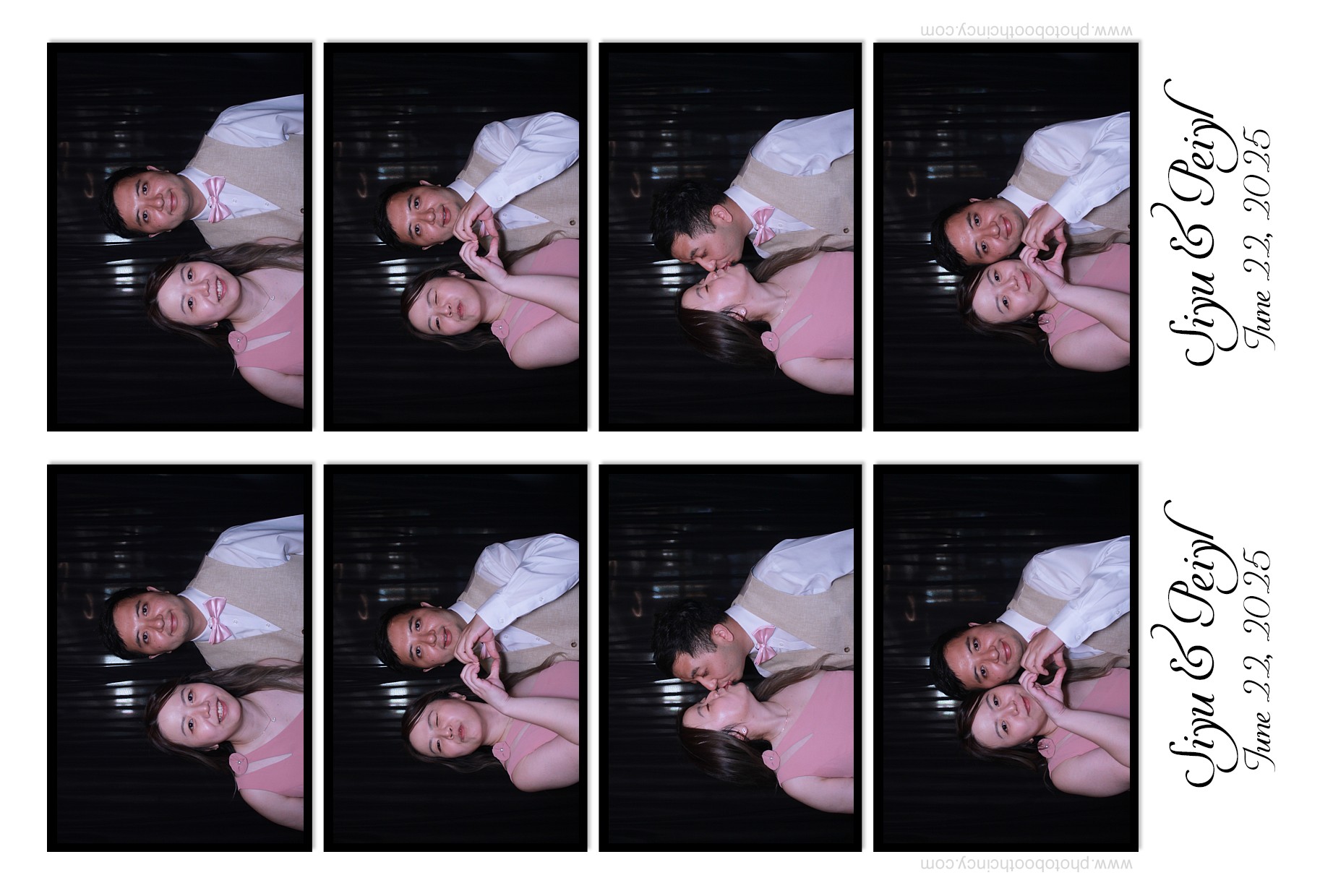 Siyu Liu & Peryi Shi | View more photos from the event at gallery.photoboothcincy.com/u/PhotoBoothCincy/Siyu-Liu-Peryi-Shi