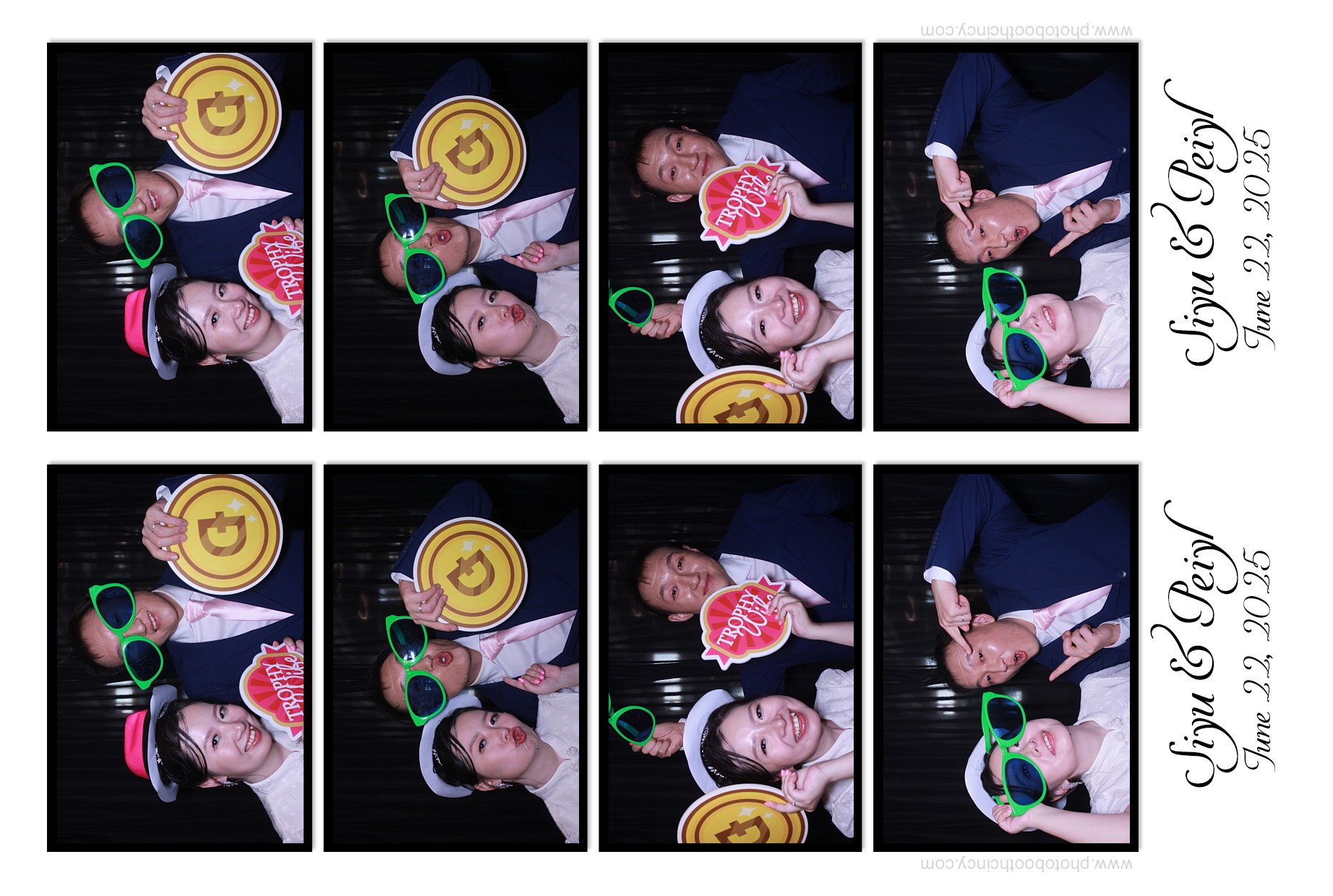 Siyu Liu & Peryi Shi | View more photos from the event at gallery.photoboothcincy.com/u/PhotoBoothCincy/Siyu-Liu-Peryi-Shi