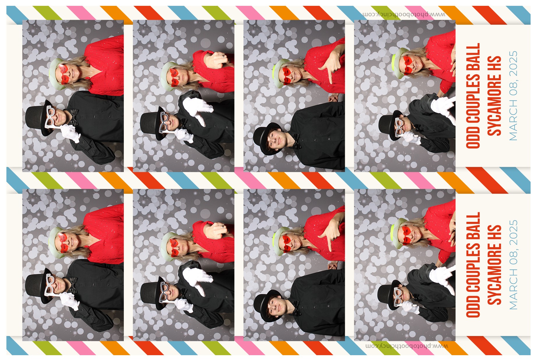 Sycamore Odd Couples Ball | View more photos from the event at gallery.photoboothcincy.com/u/PhotoBoothCincy/Sycamore-Odd-Couples-Ball