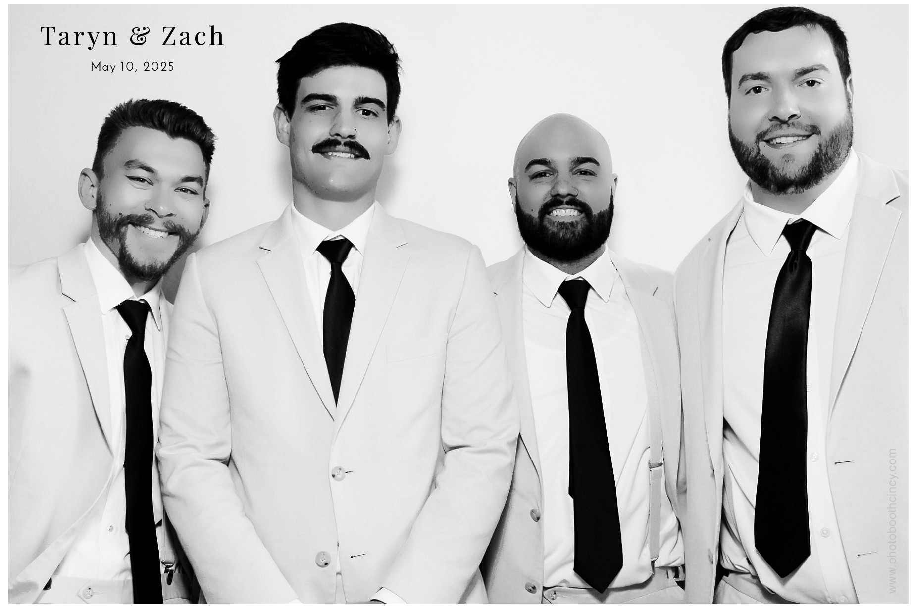 Taryn & Zach  | View more photos from the event at gallery.photoboothcincy.com/u/PhotoBoothCincy/Taryn-Zach