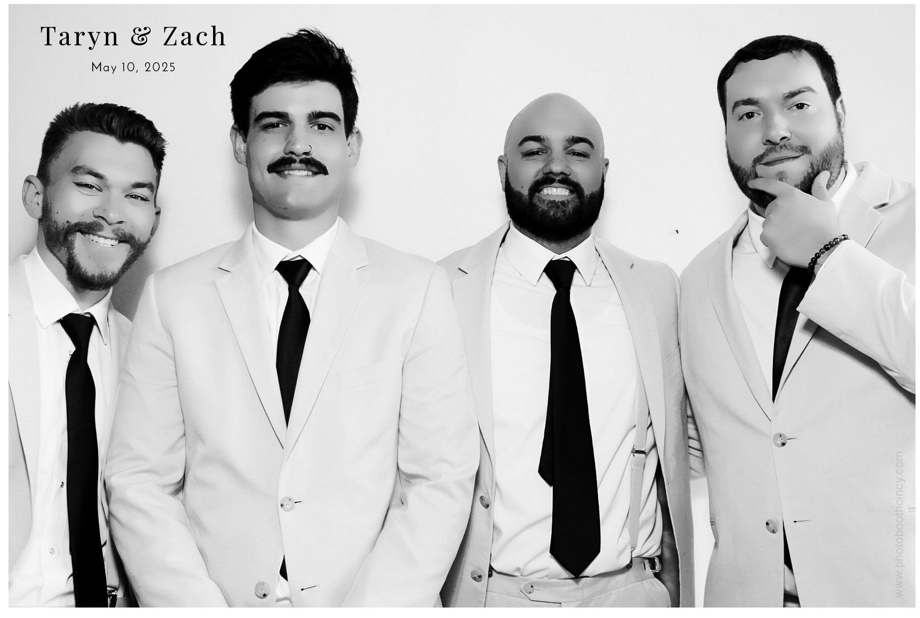 Taryn & Zach  | View more photos from the event at gallery.photoboothcincy.com/u/PhotoBoothCincy/Taryn-Zach