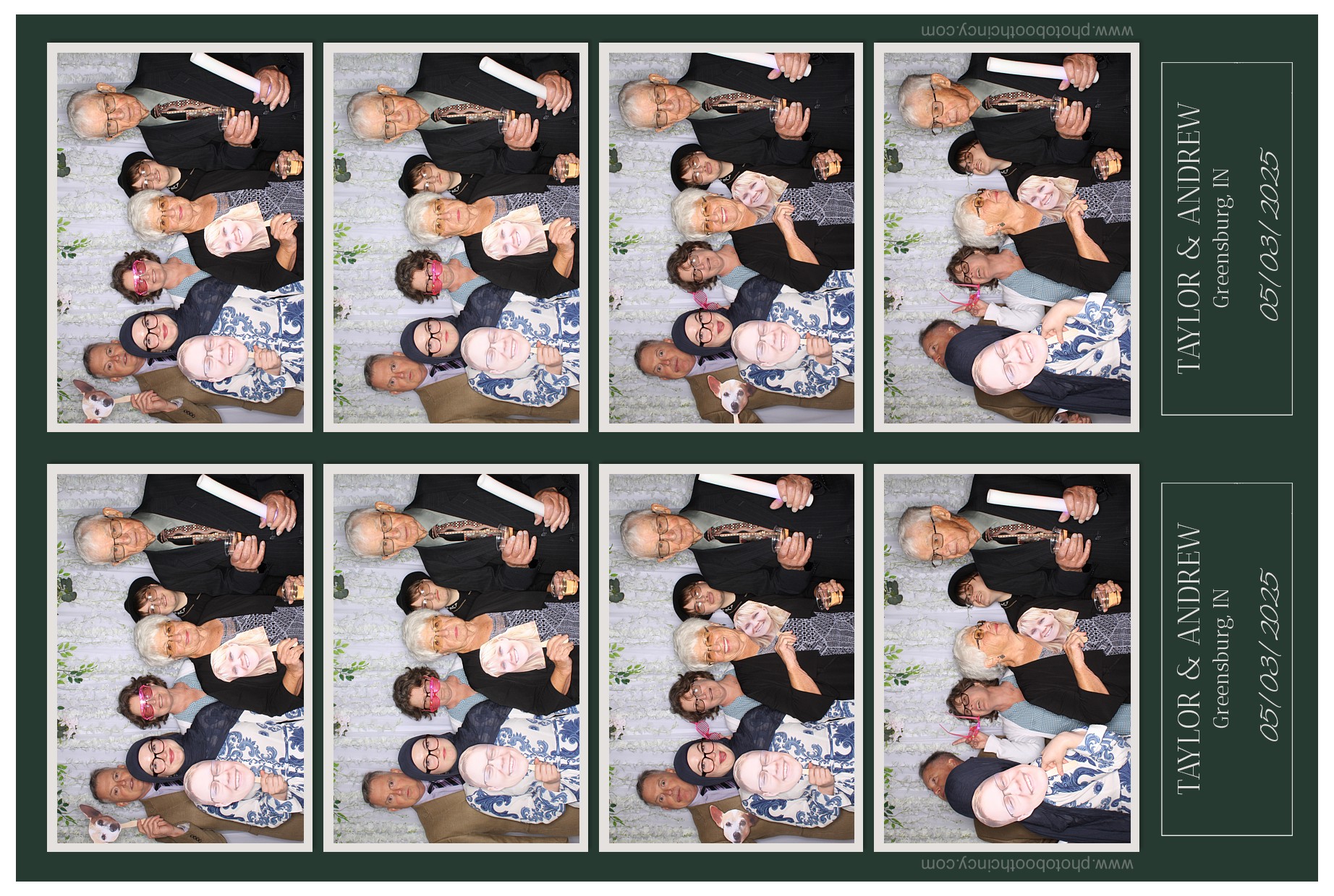 Taylor and Andrew's Wedding | View more photos from the event at gallery.photoboothcincy.com/u/PhotoBoothCincy/Taylor-and-Andrews-Wedding
