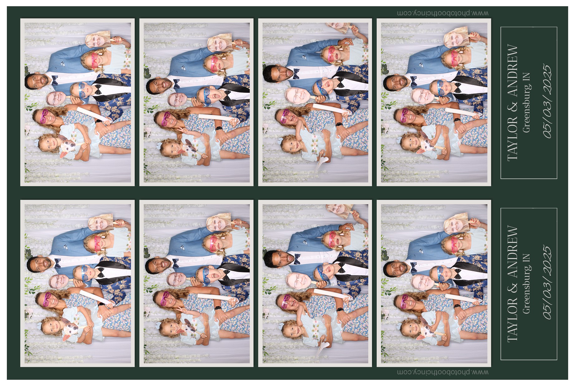 Taylor and Andrew's Wedding | View more photos from the event at gallery.photoboothcincy.com/u/PhotoBoothCincy/Taylor-and-Andrews-Wedding