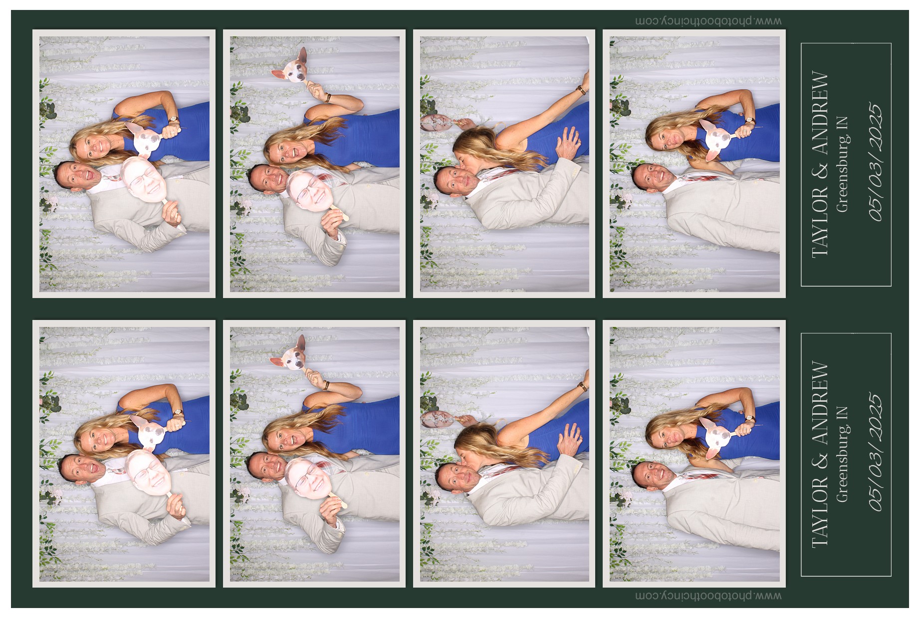 Taylor and Andrew's Wedding | View more photos from the event at gallery.photoboothcincy.com/u/PhotoBoothCincy/Taylor-and-Andrews-Wedding