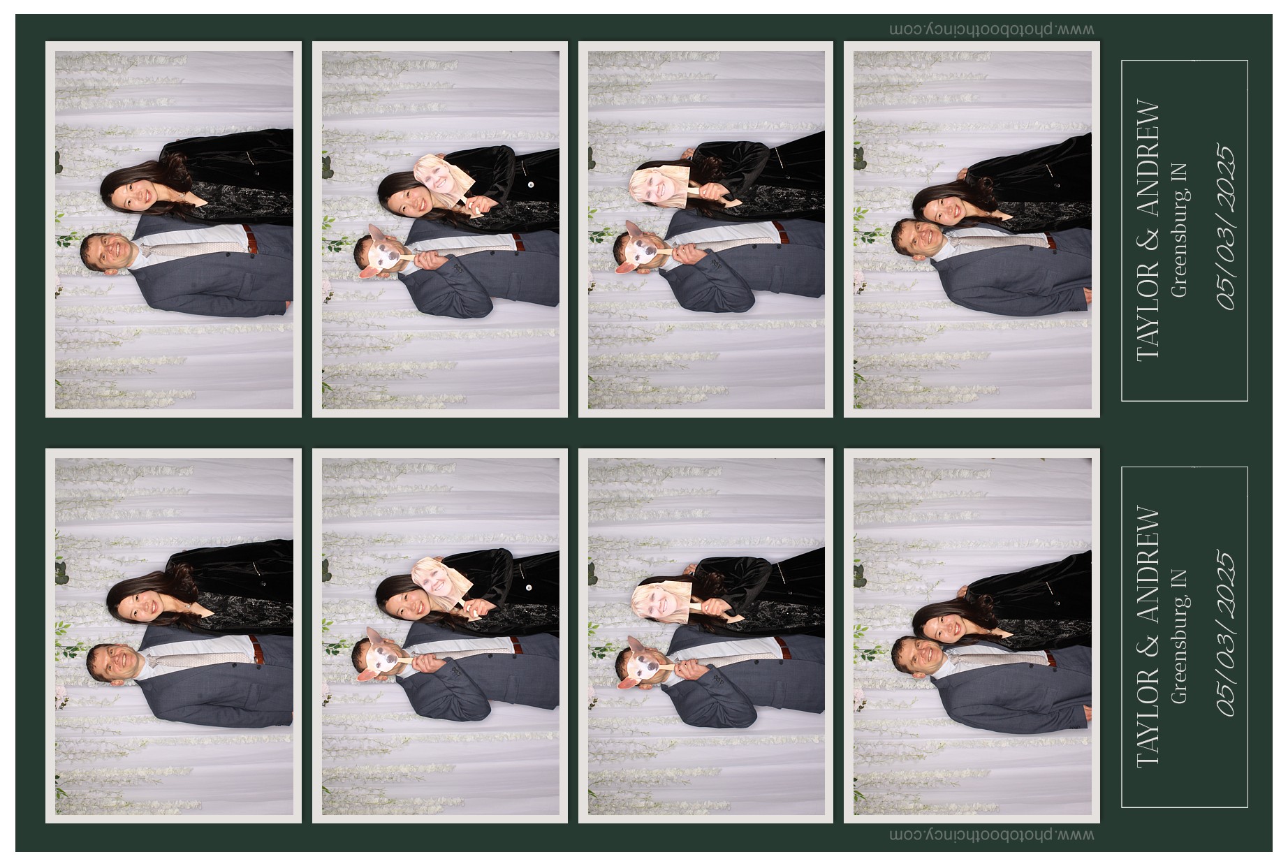 Taylor and Andrew's Wedding | View more photos from the event at gallery.photoboothcincy.com/u/PhotoBoothCincy/Taylor-and-Andrews-Wedding
