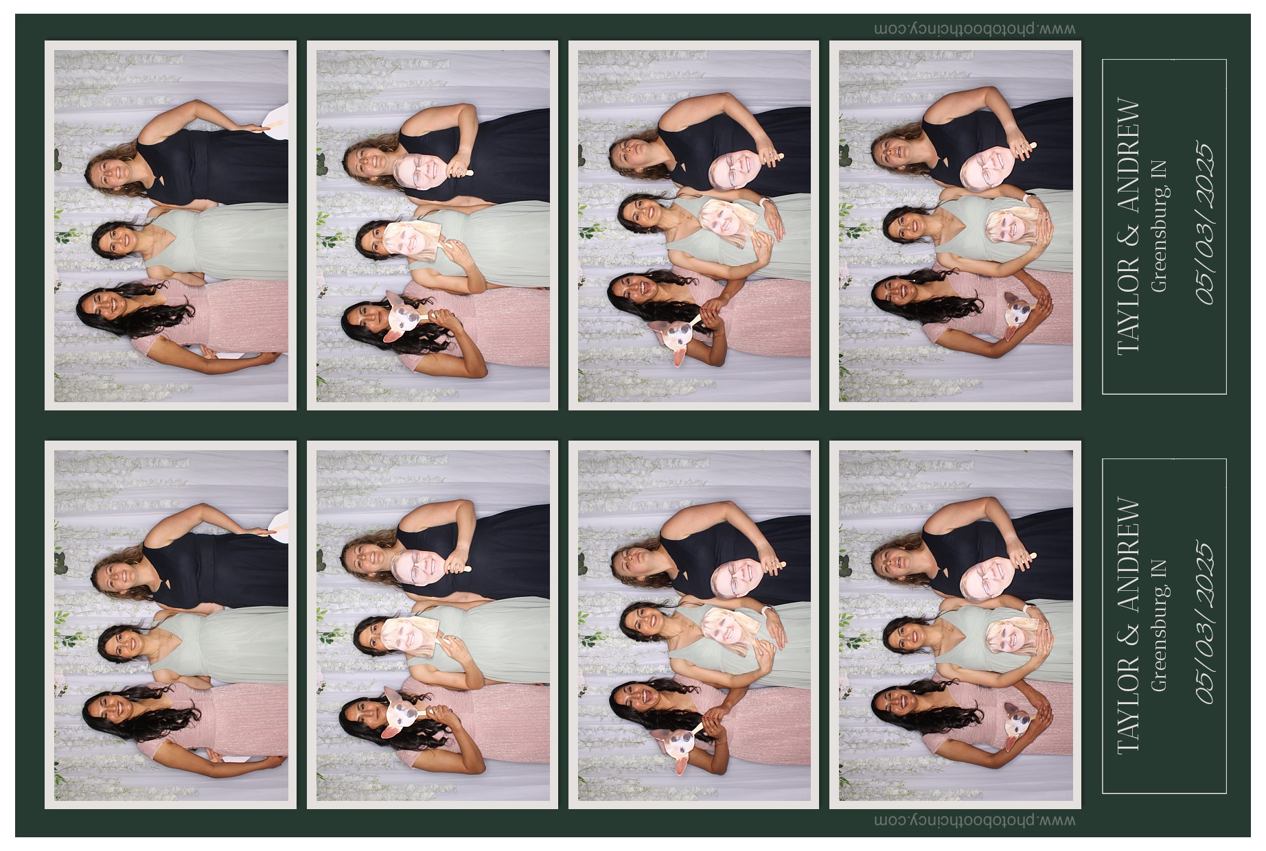 Taylor and Andrew's Wedding | View more photos from the event at gallery.photoboothcincy.com/u/PhotoBoothCincy/Taylor-and-Andrews-Wedding