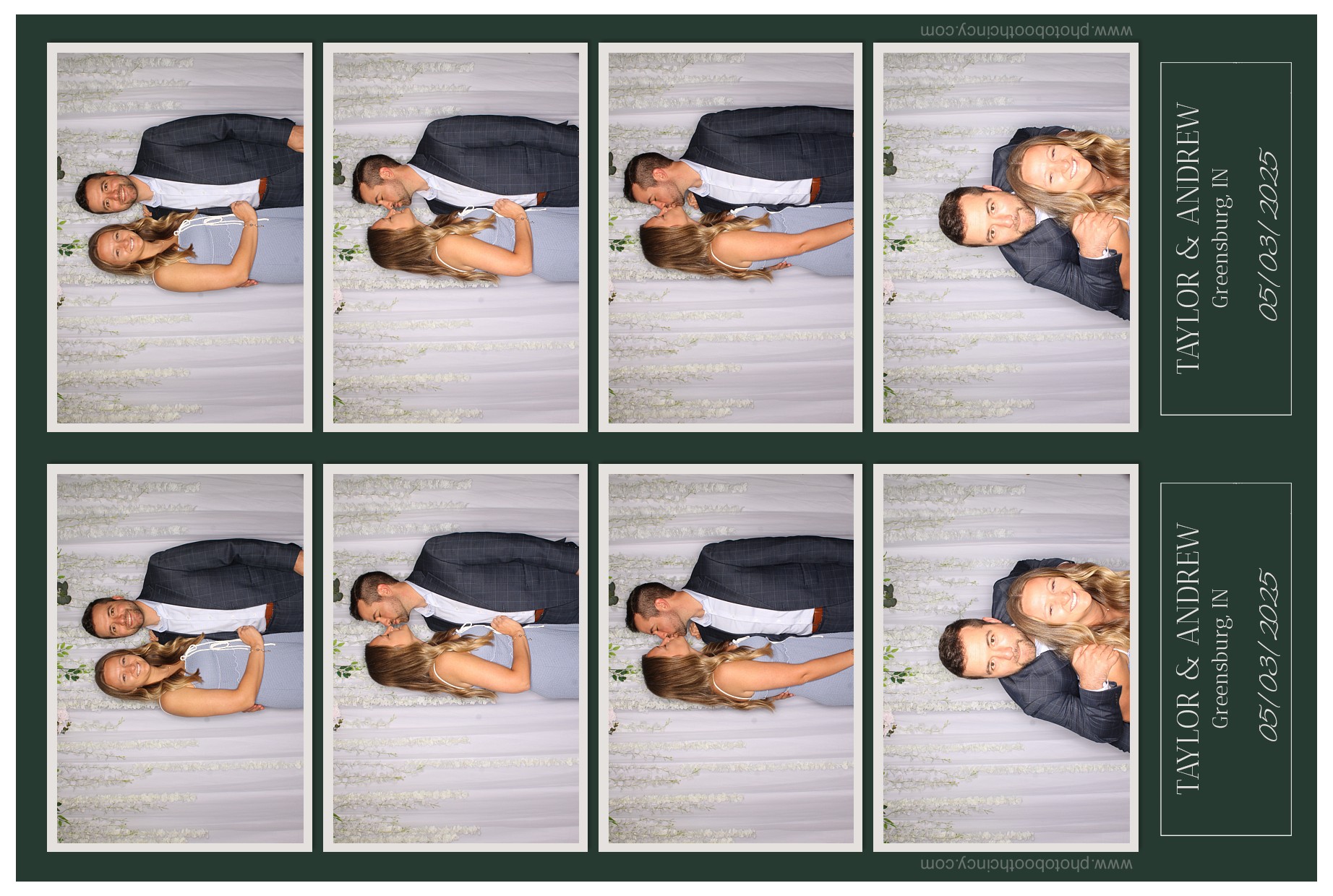 Taylor and Andrew's Wedding | View more photos from the event at gallery.photoboothcincy.com/u/PhotoBoothCincy/Taylor-and-Andrews-Wedding