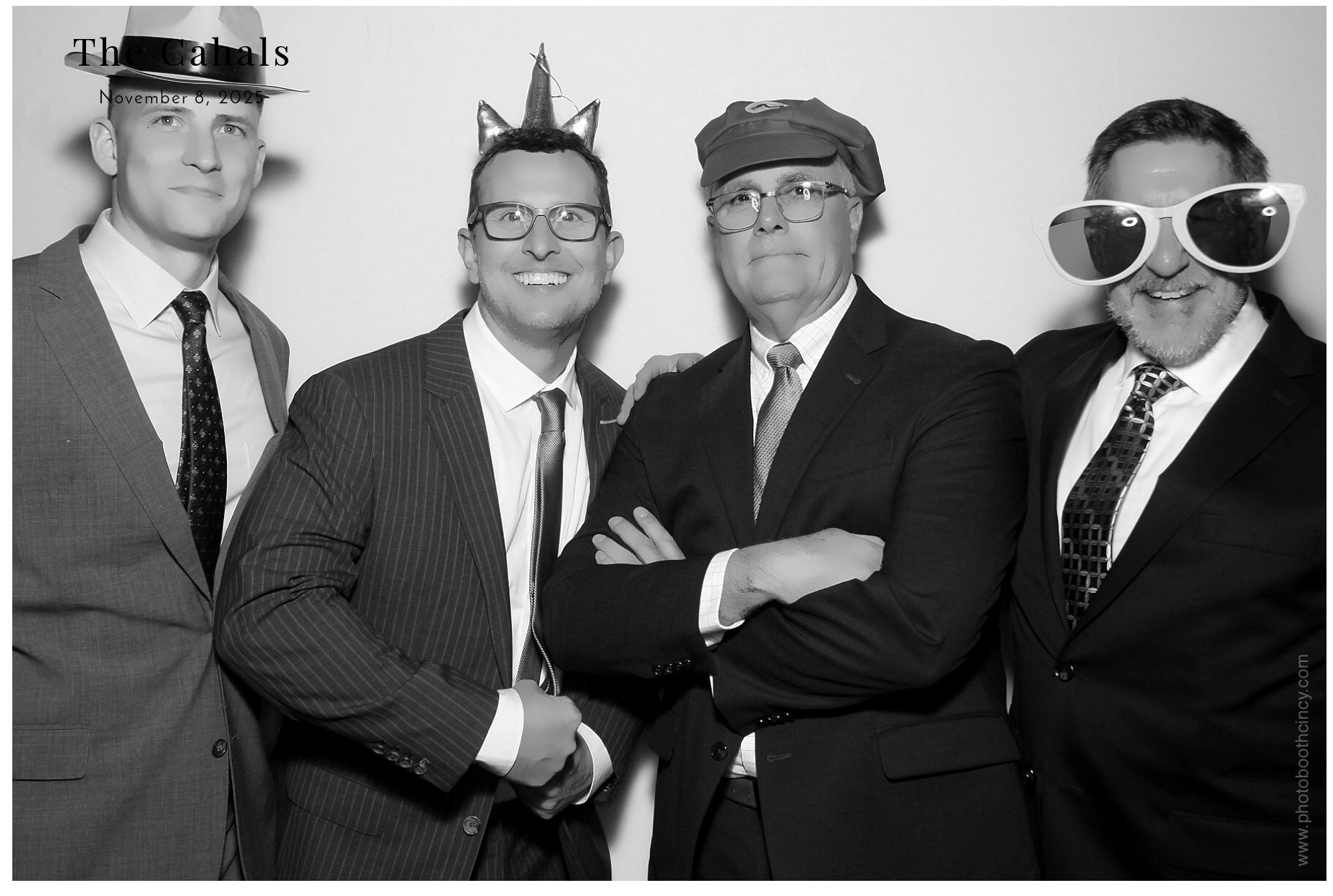 The Cahal's  | View more photos from the event at gallery.photoboothcincy.com/u/PhotoBoothCincy/The-Cahals