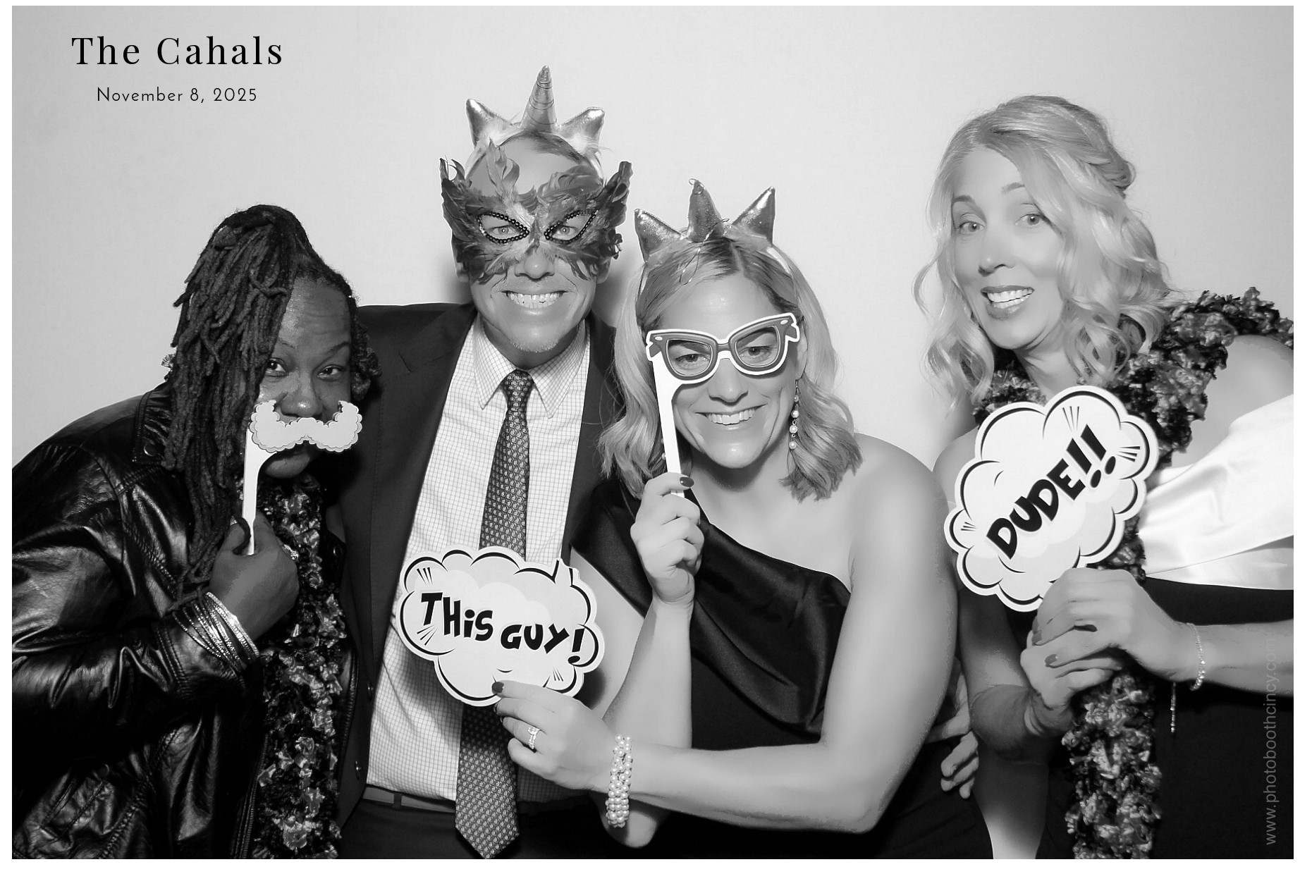 The Cahal's  | View more photos from the event at gallery.photoboothcincy.com/u/PhotoBoothCincy/The-Cahals