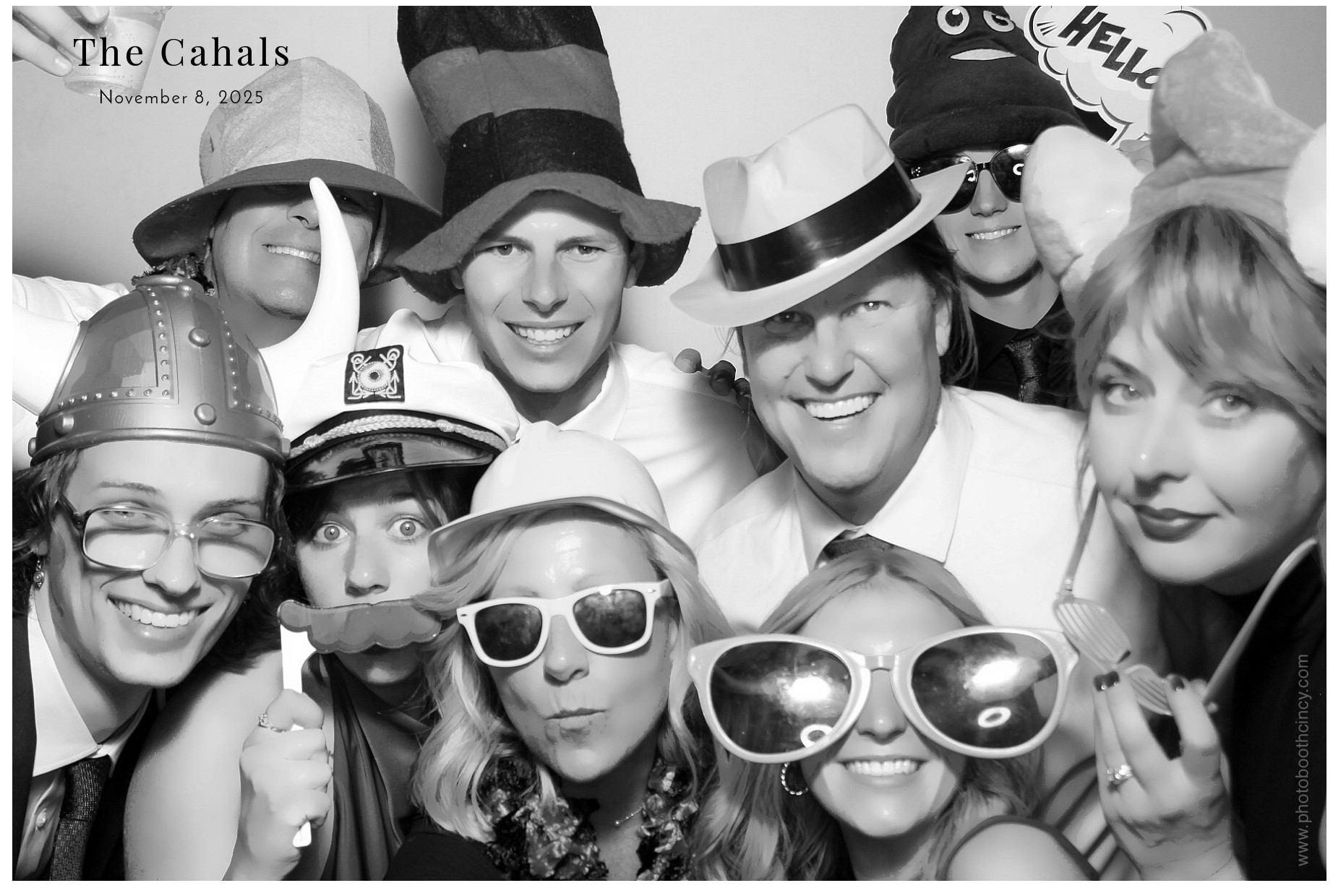 The Cahal's  | View more photos from the event at gallery.photoboothcincy.com/u/PhotoBoothCincy/The-Cahals